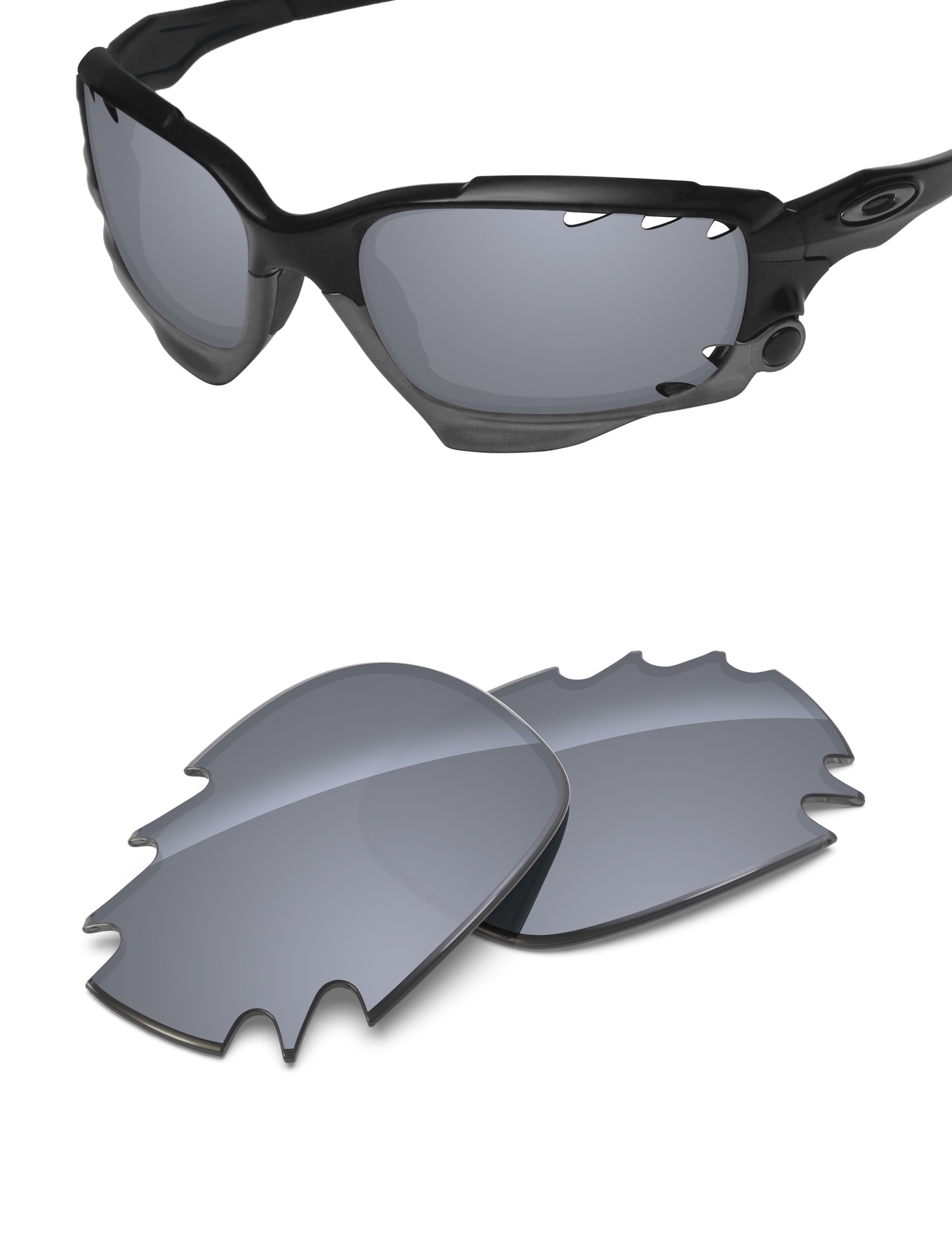 Silver Metallic FlashMirror™-Non-Polarized