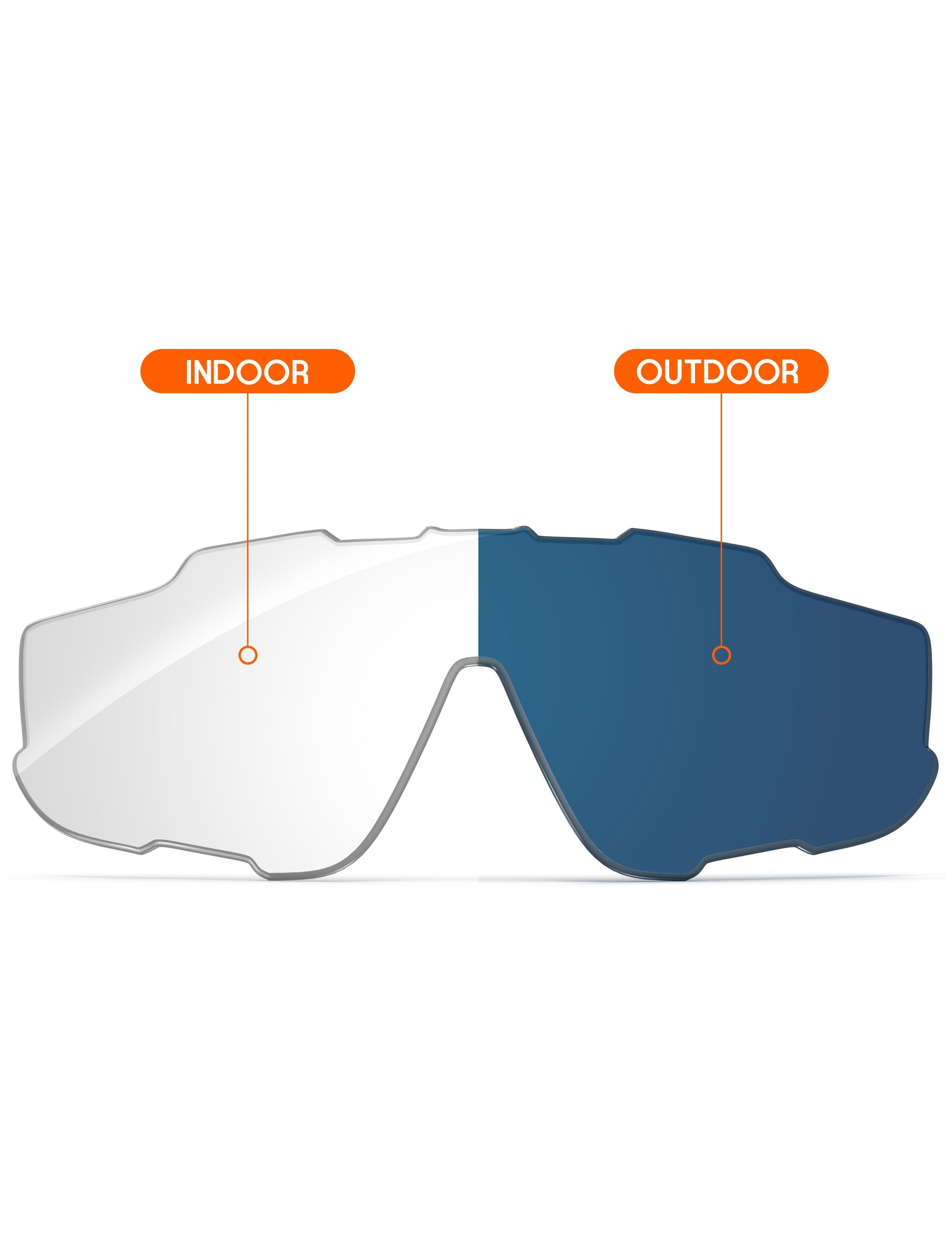 Adapt Blue Photochromic-Non-Polarized