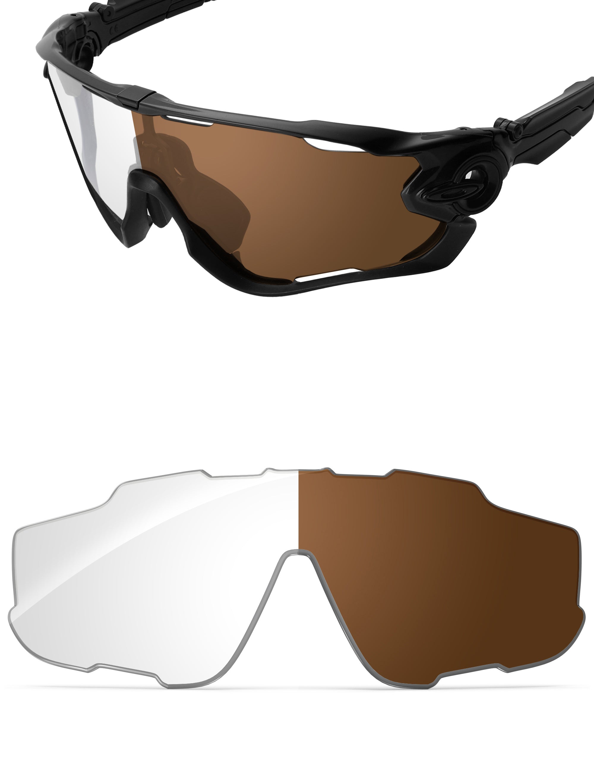 Adapt Brown Photochromic-Non-Polarized