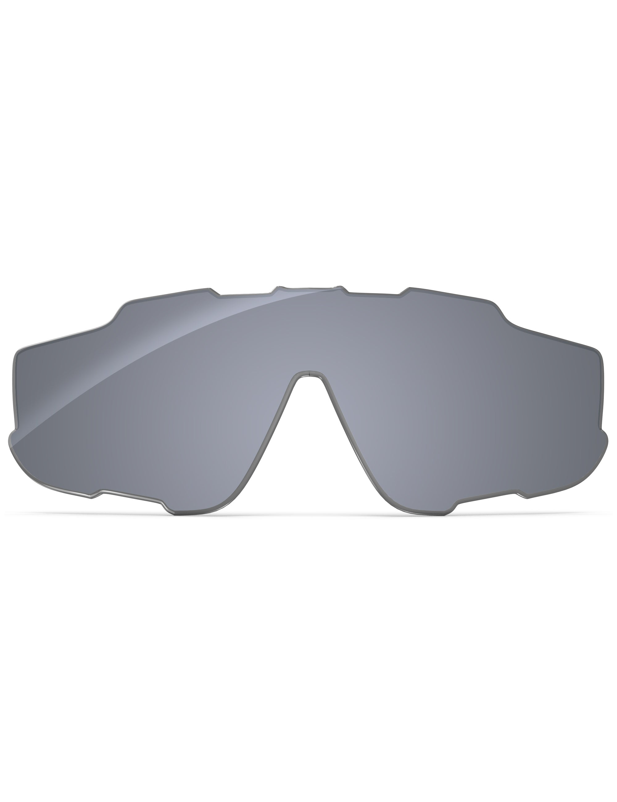 Silver Metallic FlashMirror™-Non-Polarized