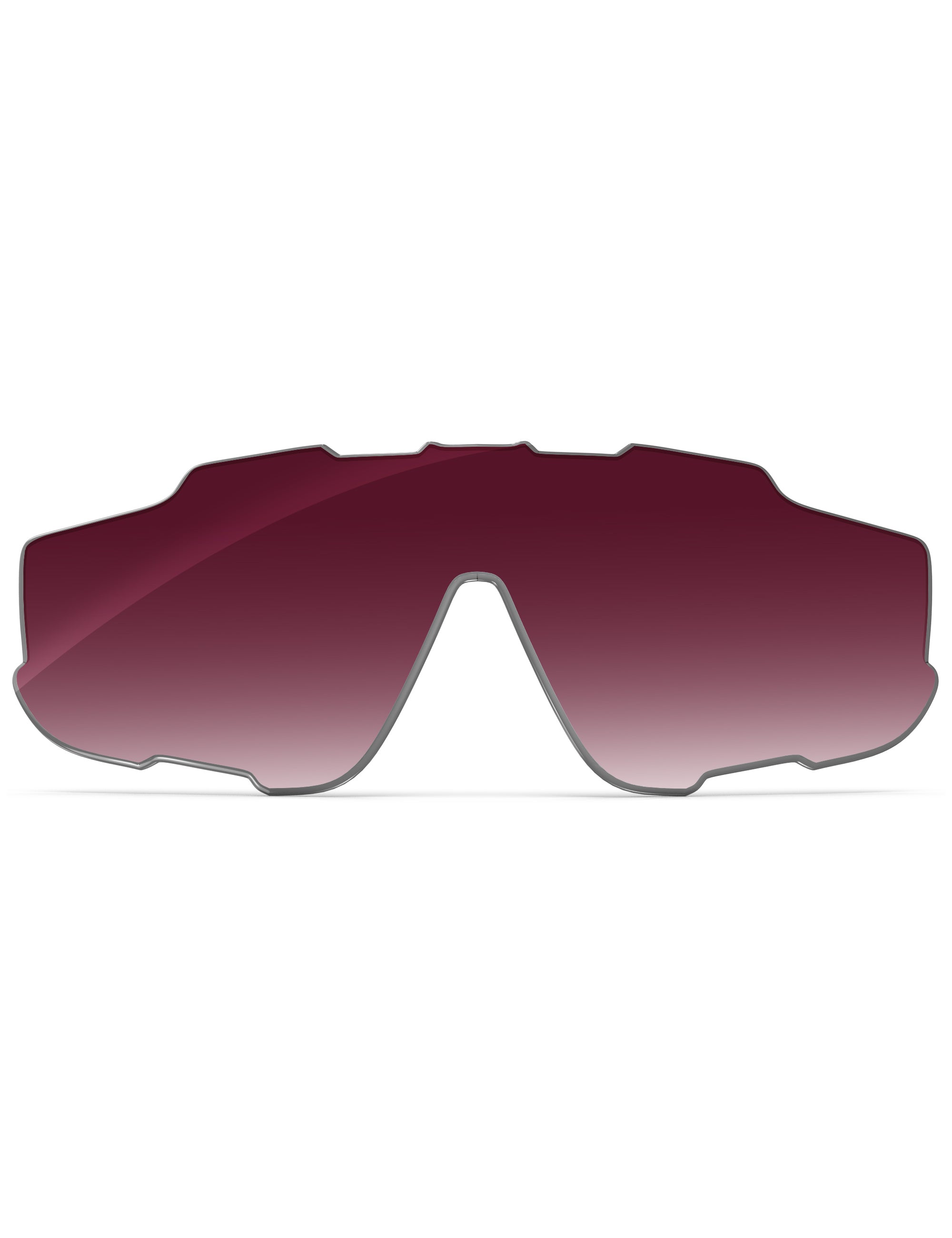 Wine Red Gradient-Non-Polarized