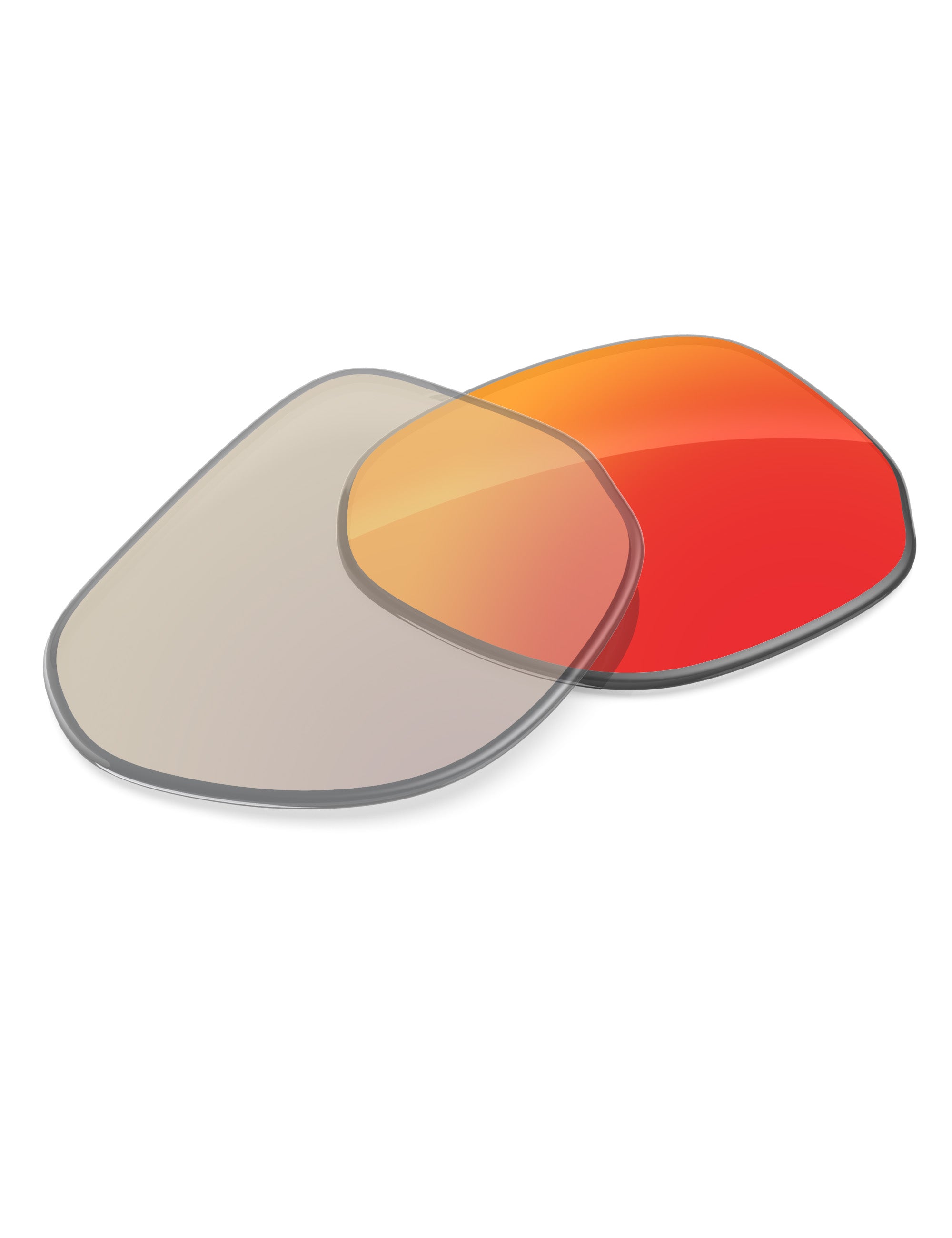 Fire Red FlashMirror™ Photochromic-Non-Polarized