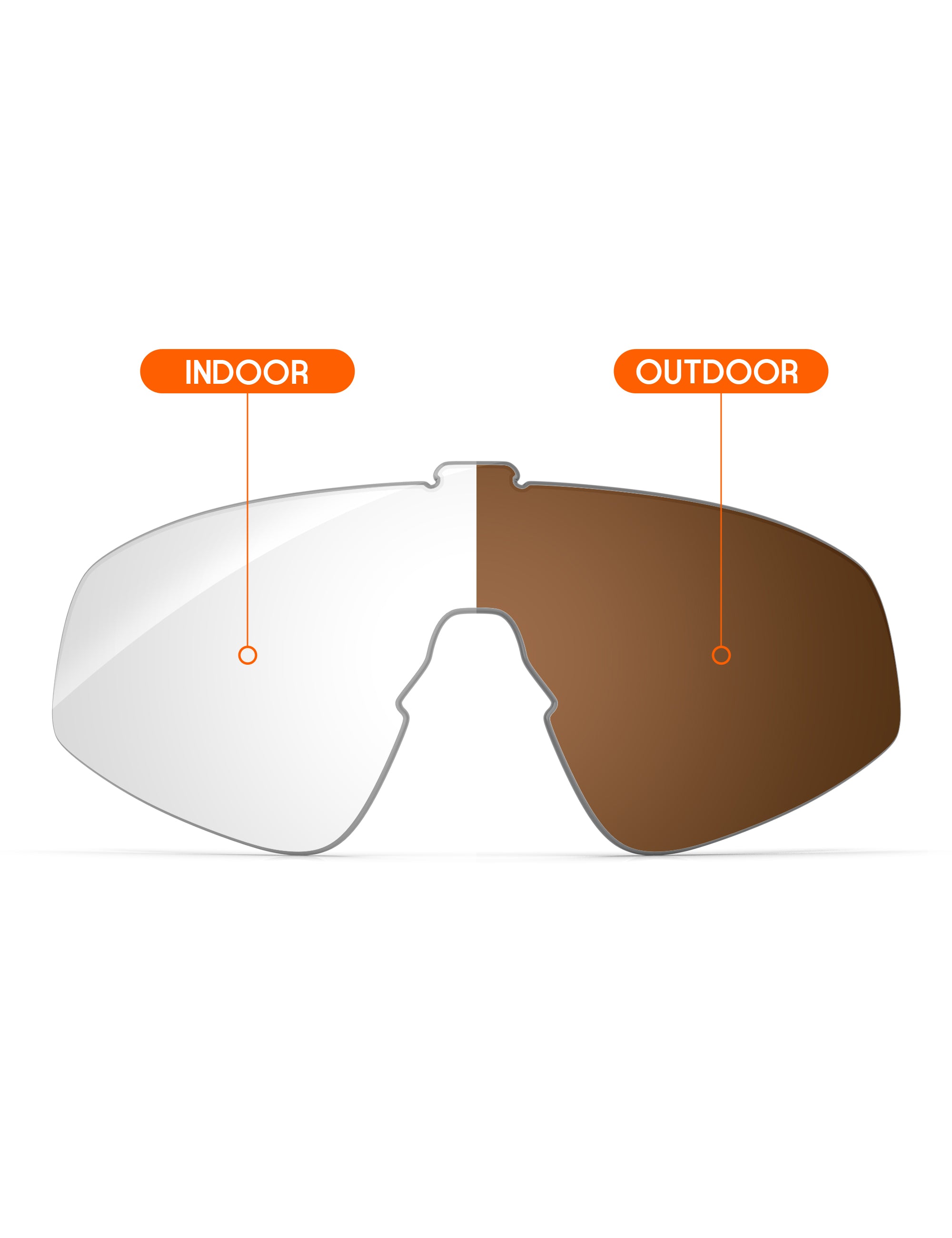 Adapt Brown Photochromic-Non-Polarized
