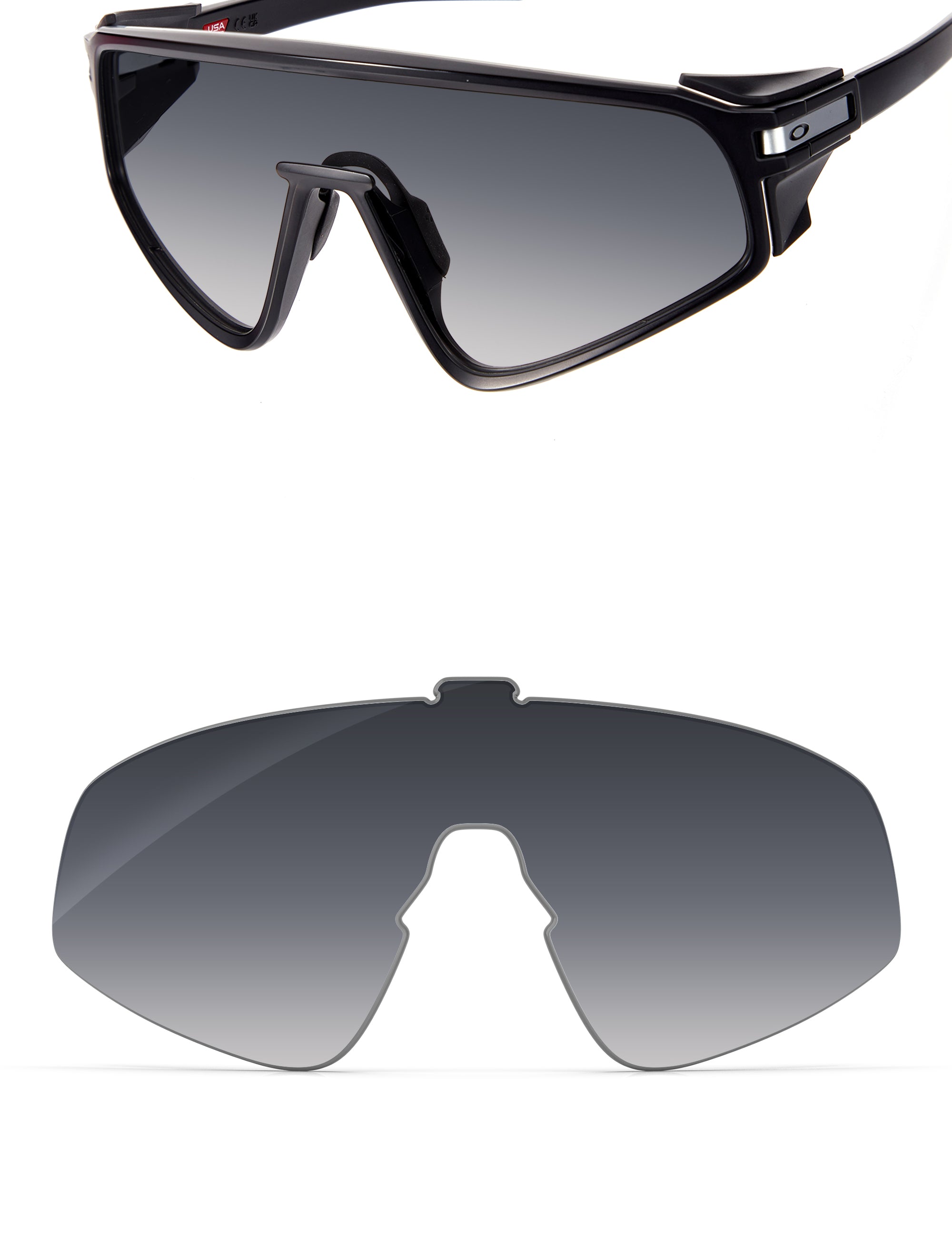 Gray Gradient-Non-Polarized