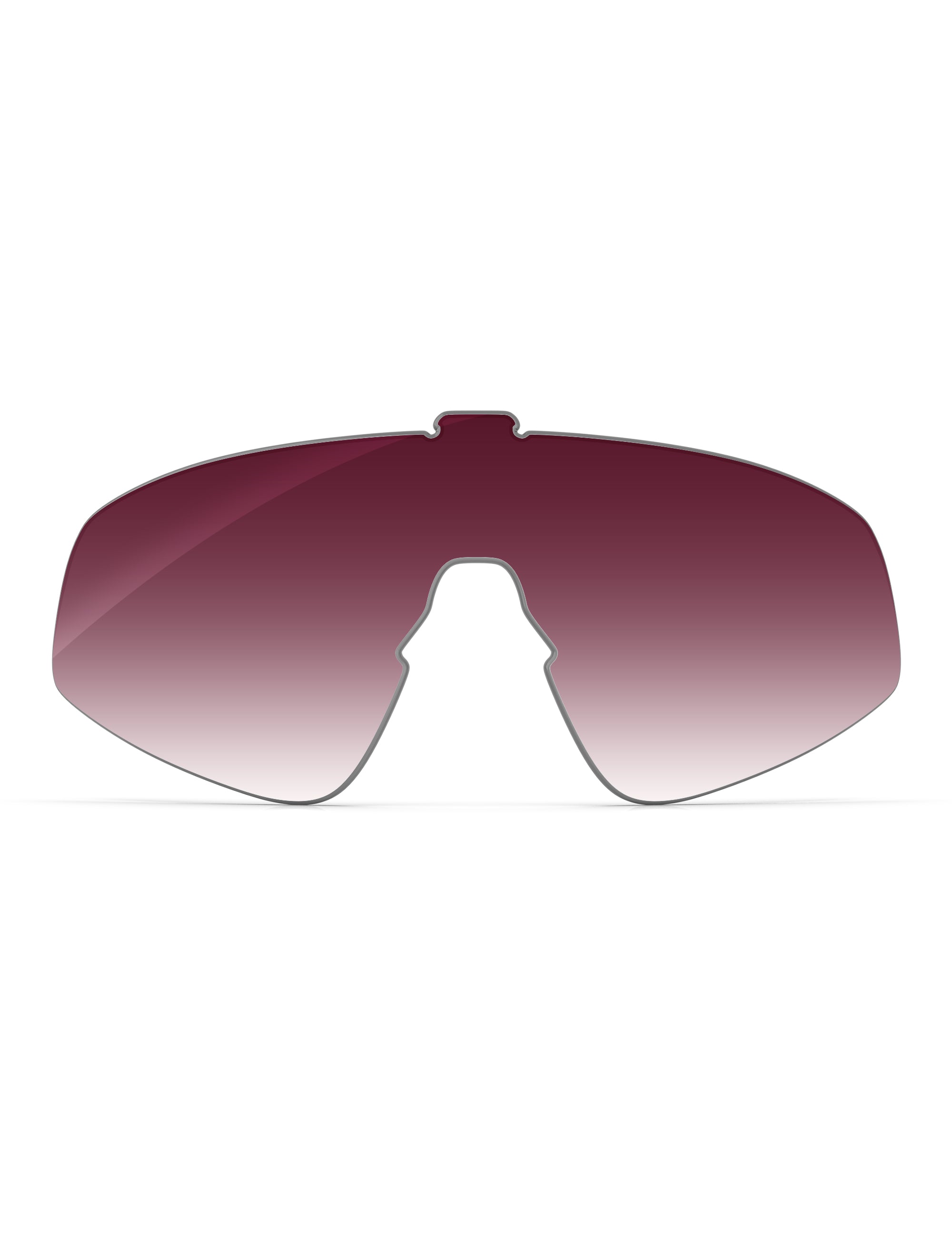Wine Red Gradient-Non-Polarized