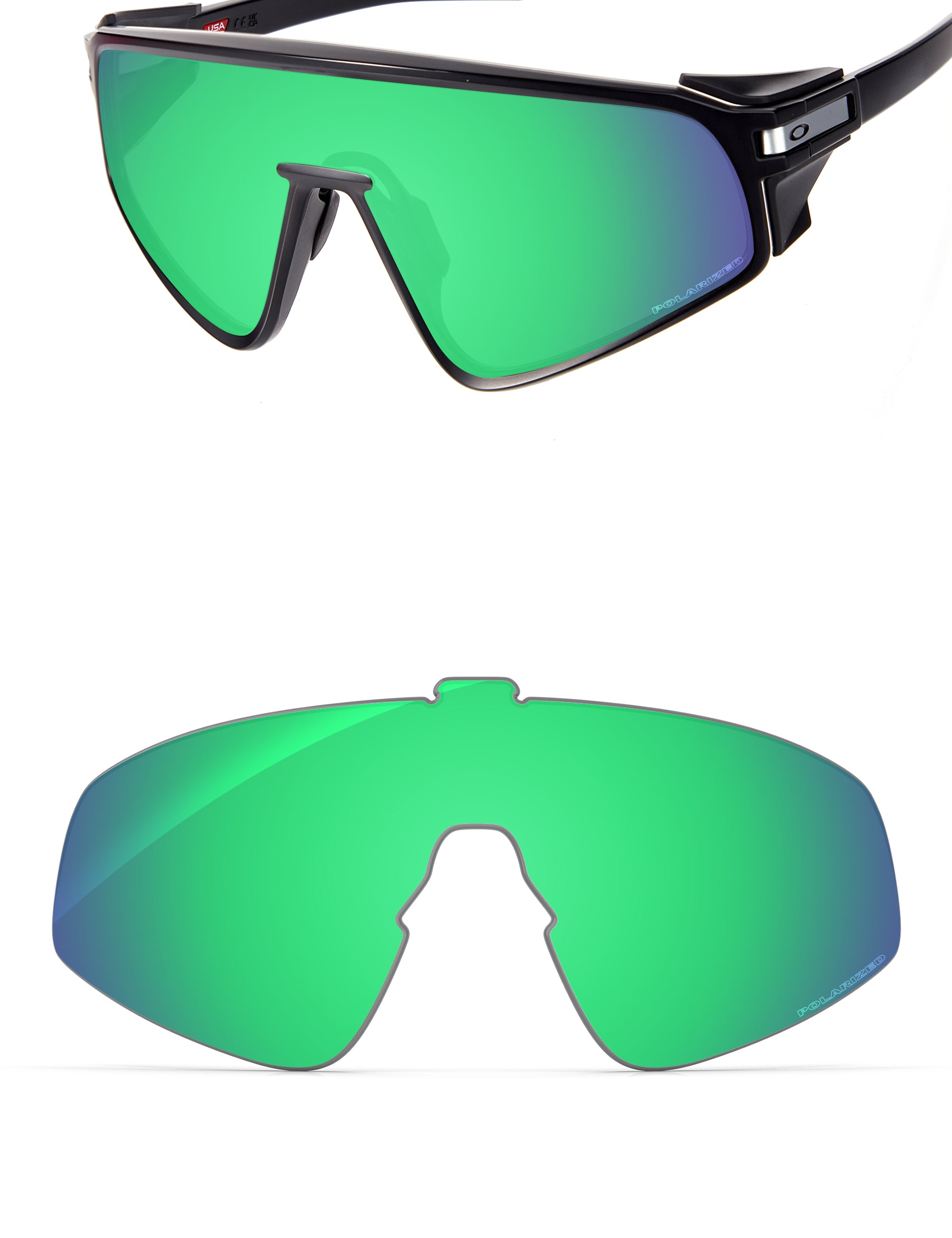 Emerald Green FlashMirror™-Polarized
