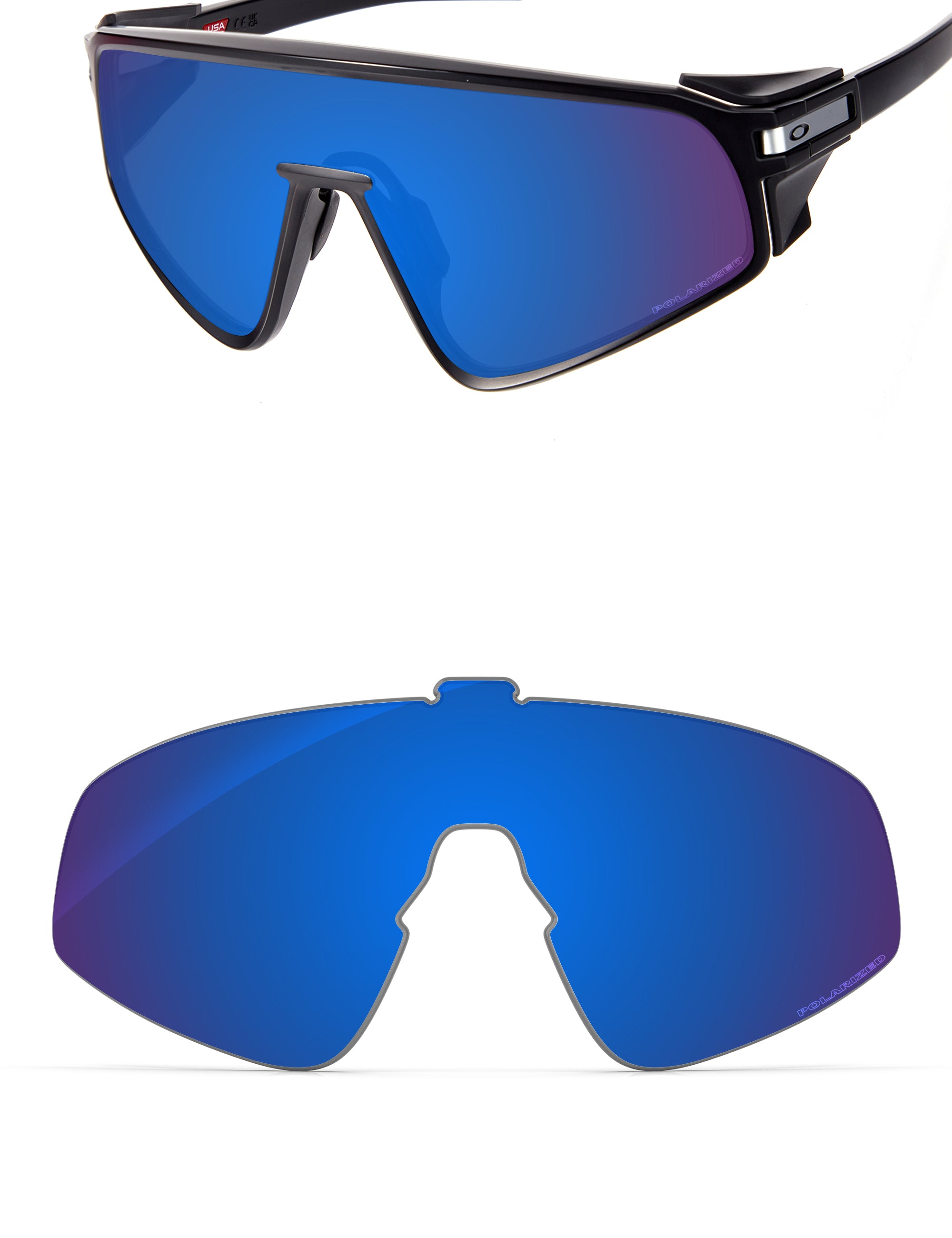 Sapphire Blue FlashMirror™-Polarized