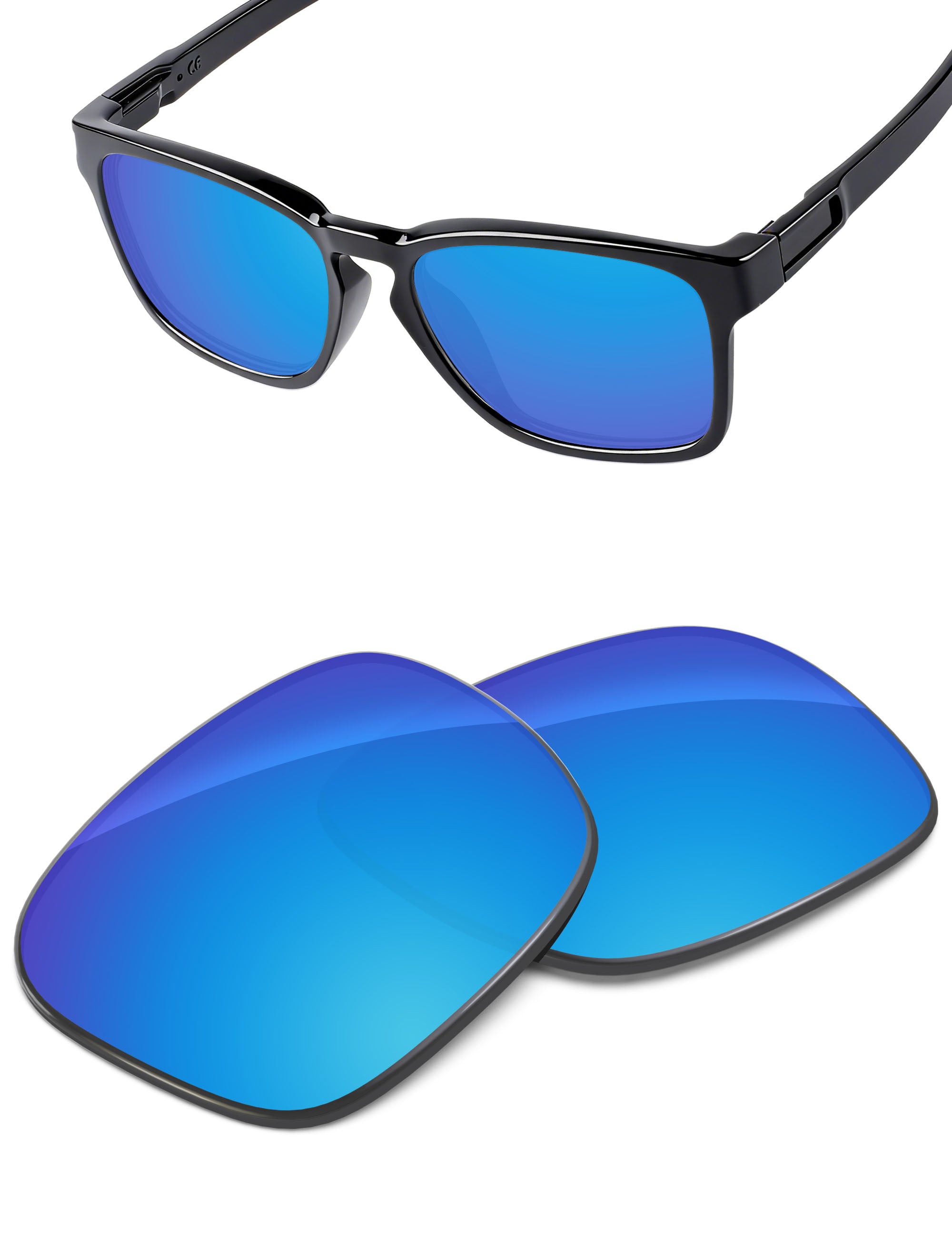 Sky Blue FlashMirror™-Non-Polarized