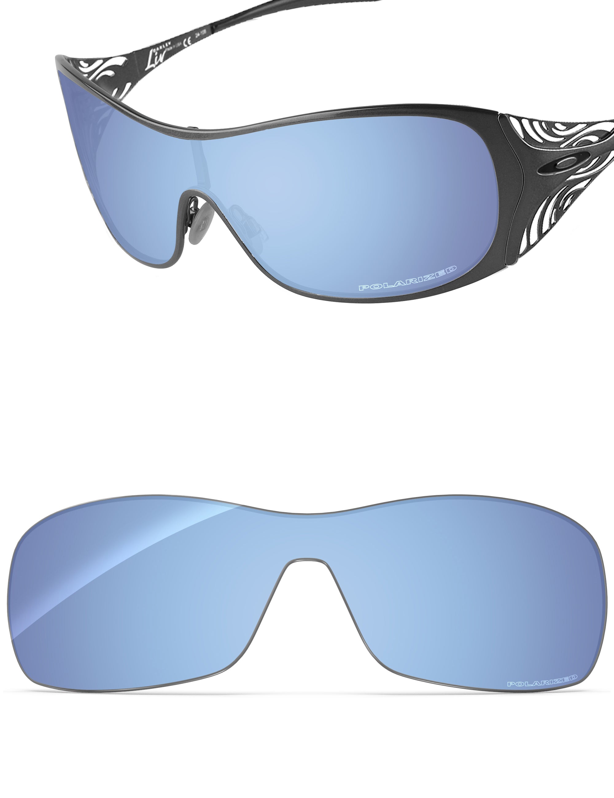Aqua Blue FlashMirror™-Polarized