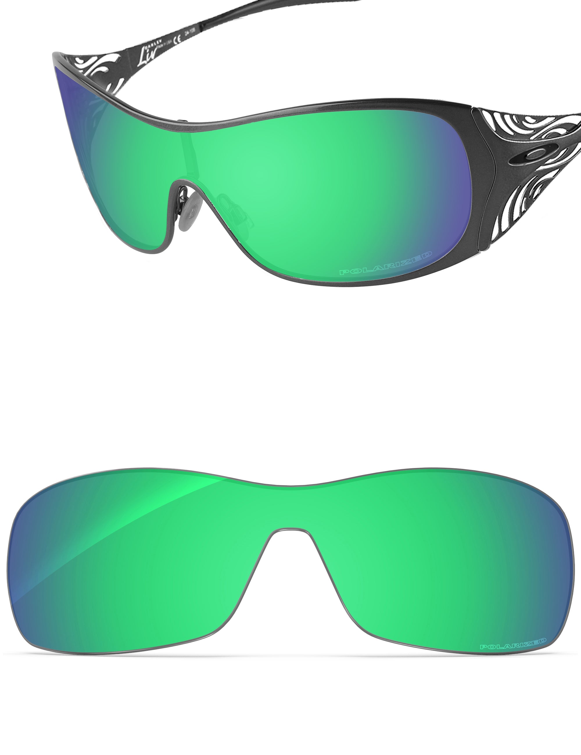 Emerald Green FlashMirror™-Polarized