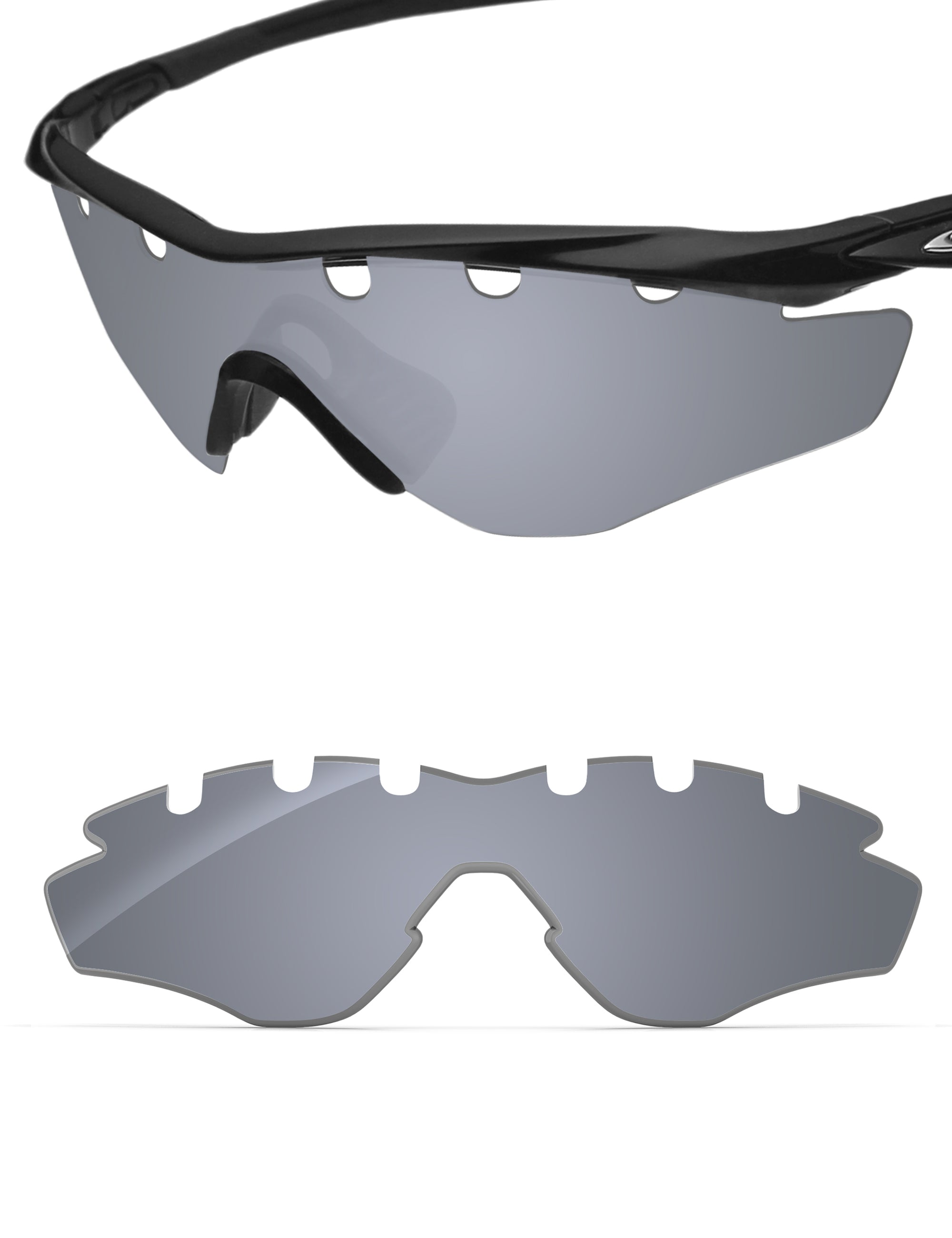 Silver Metallic FlashMirror™-Non-Polarized