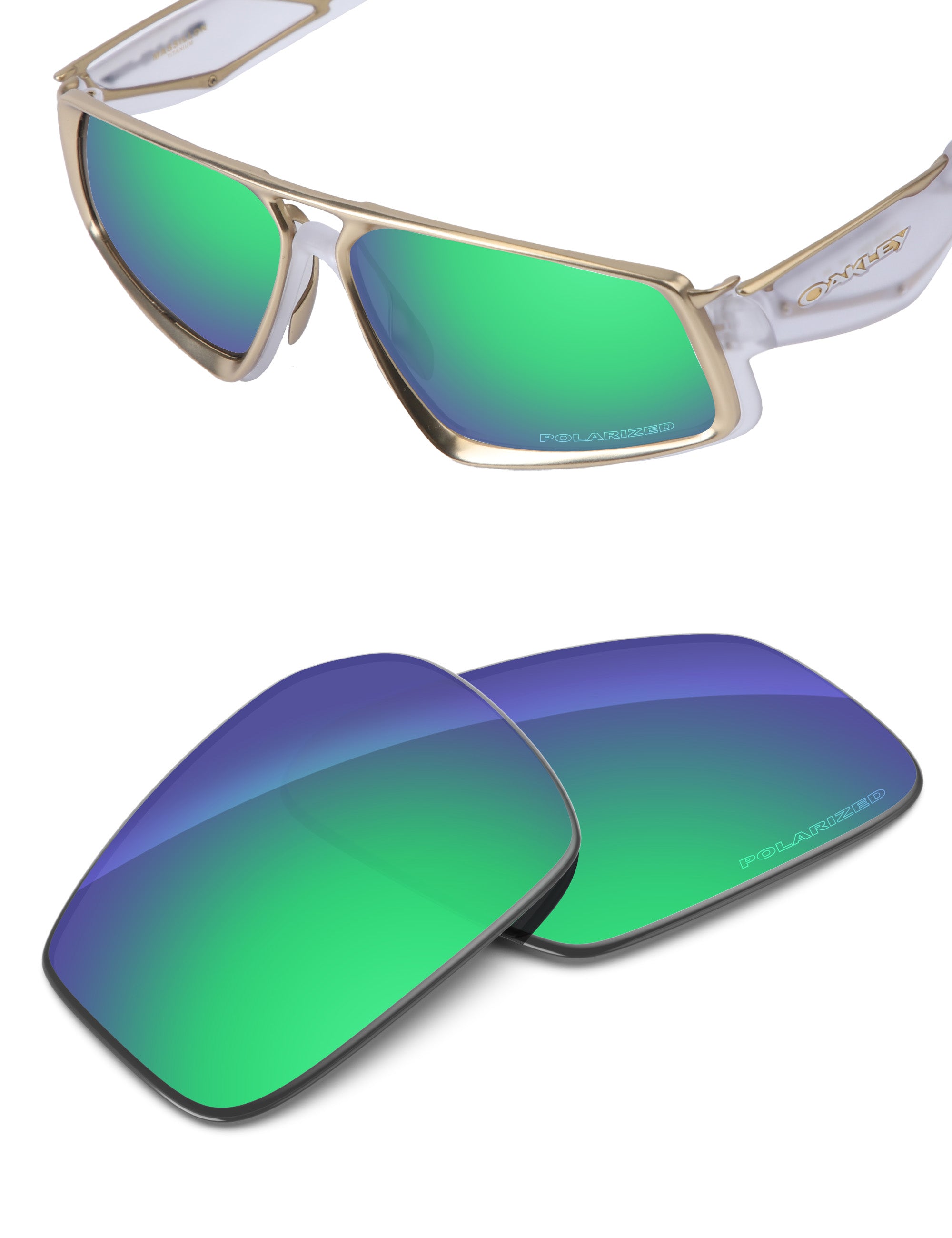 Emerald Green FlashMirror™-Polarized