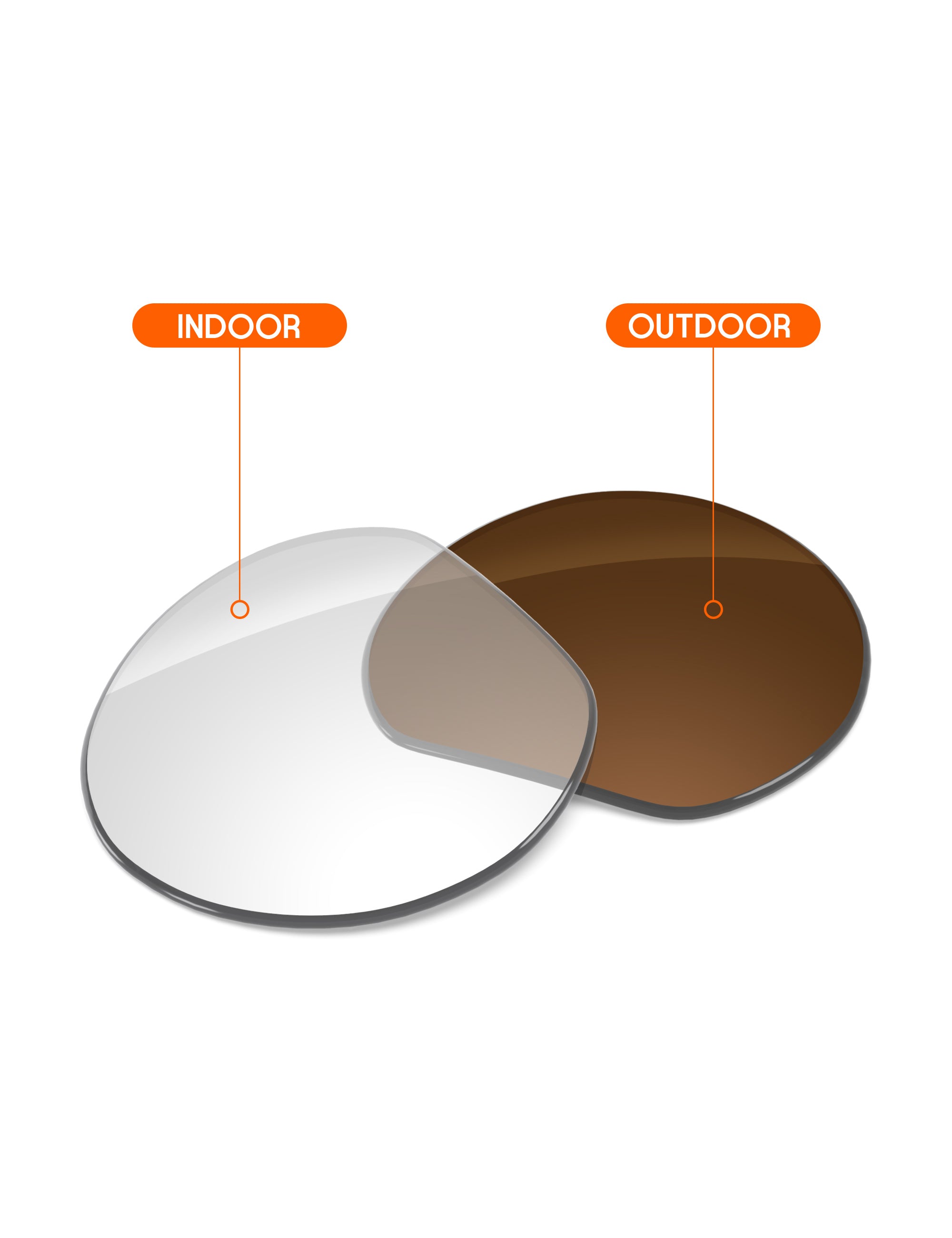 Adapt Brown Photochromic-Non-Polarized