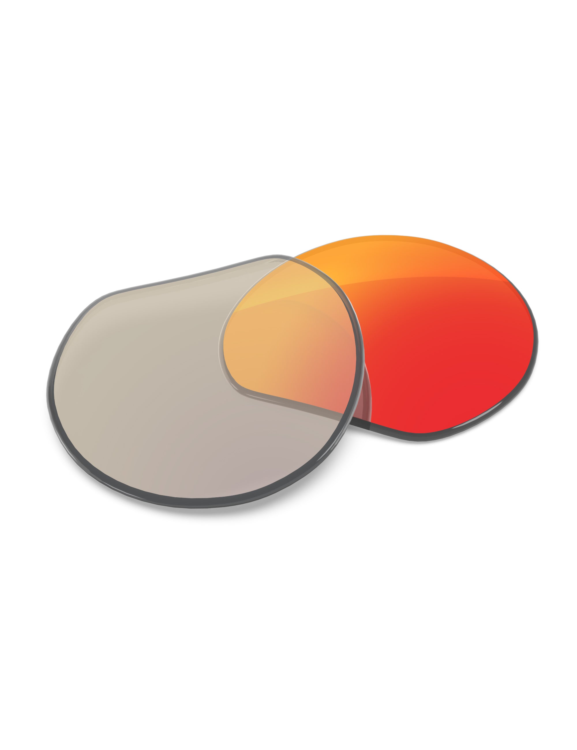 Fire Red FlashMirror™ Photochromic-Non-Polarized