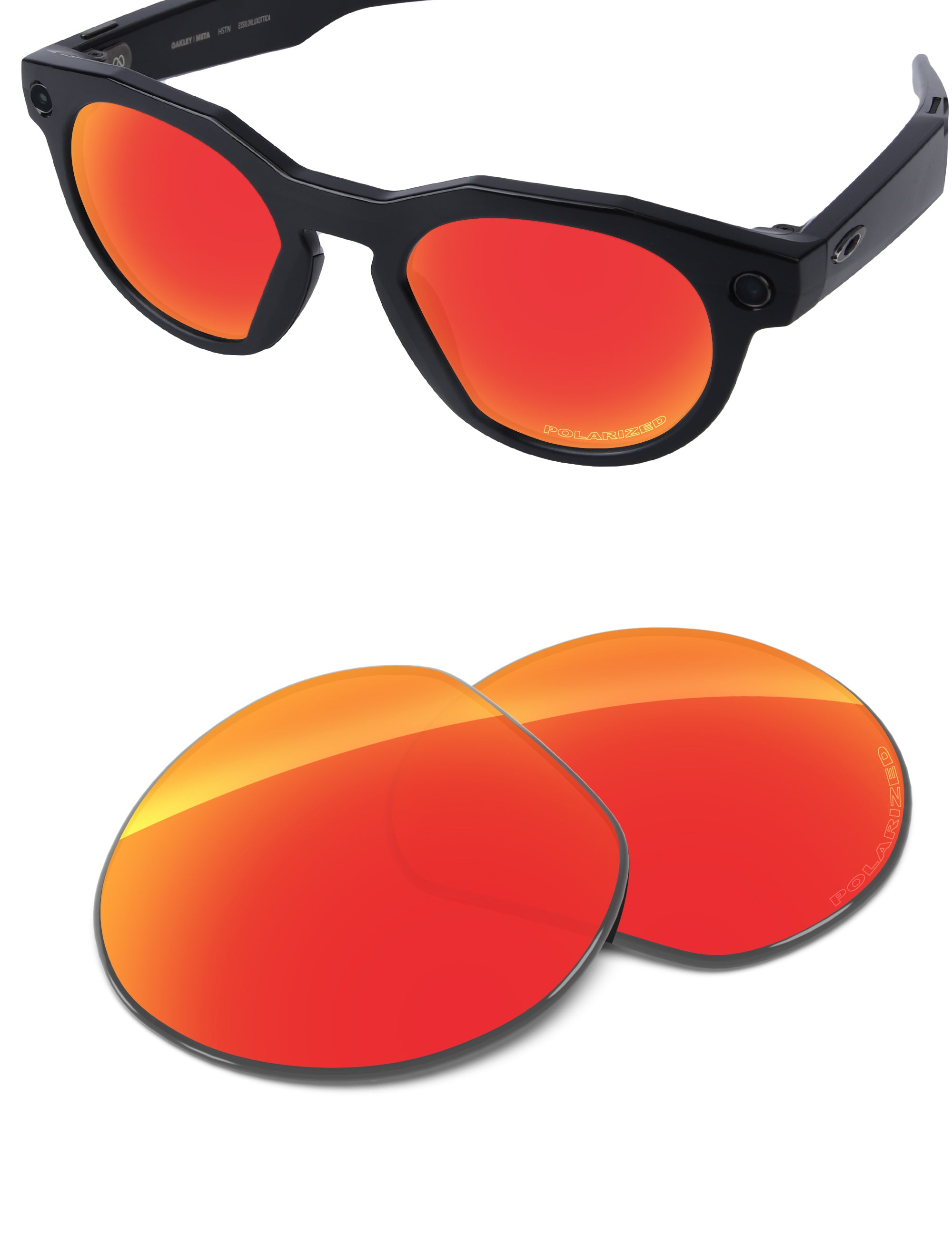 Fire Red FlashMirror™-Polarized