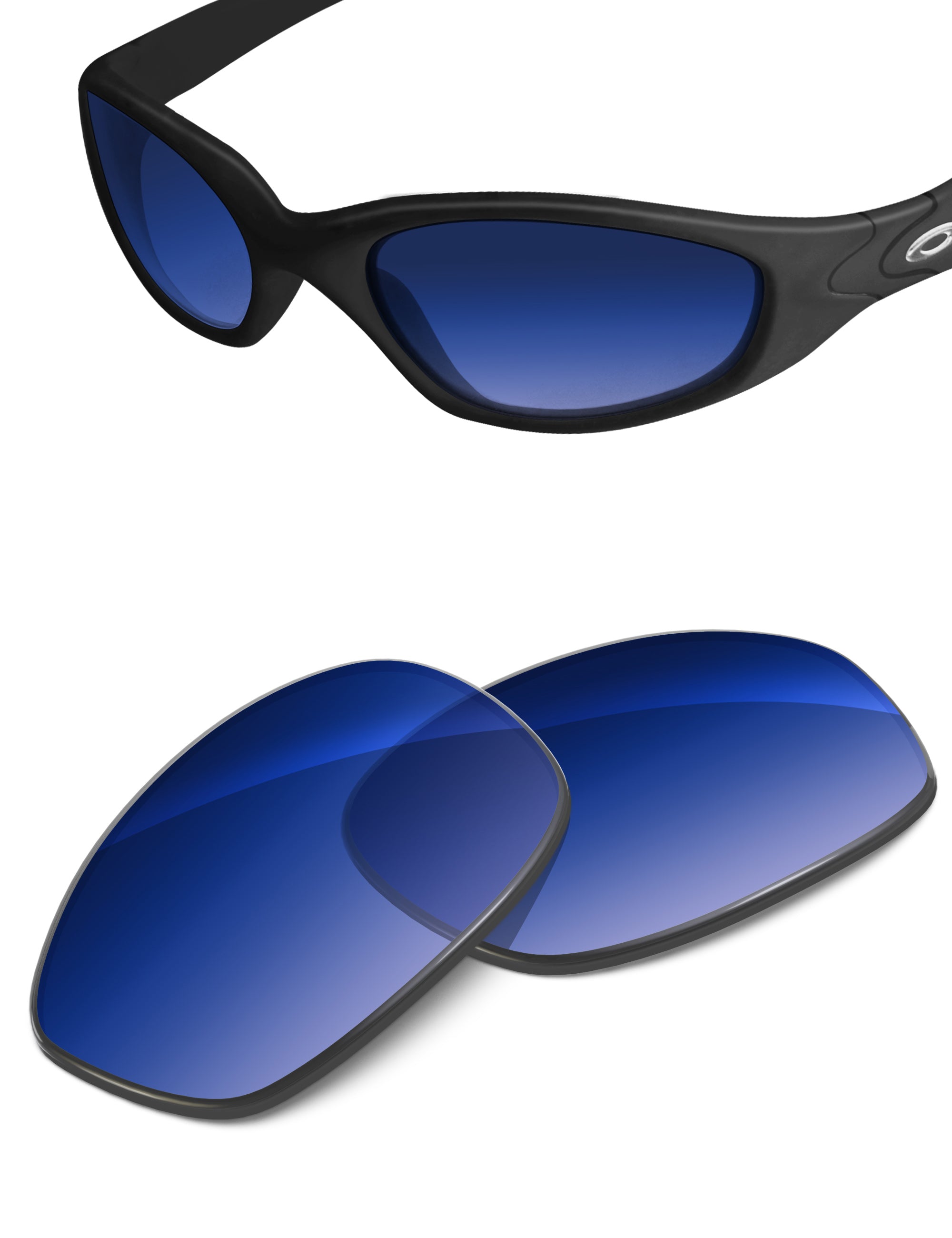 Aqua Blue Gradient-Non-Polarized