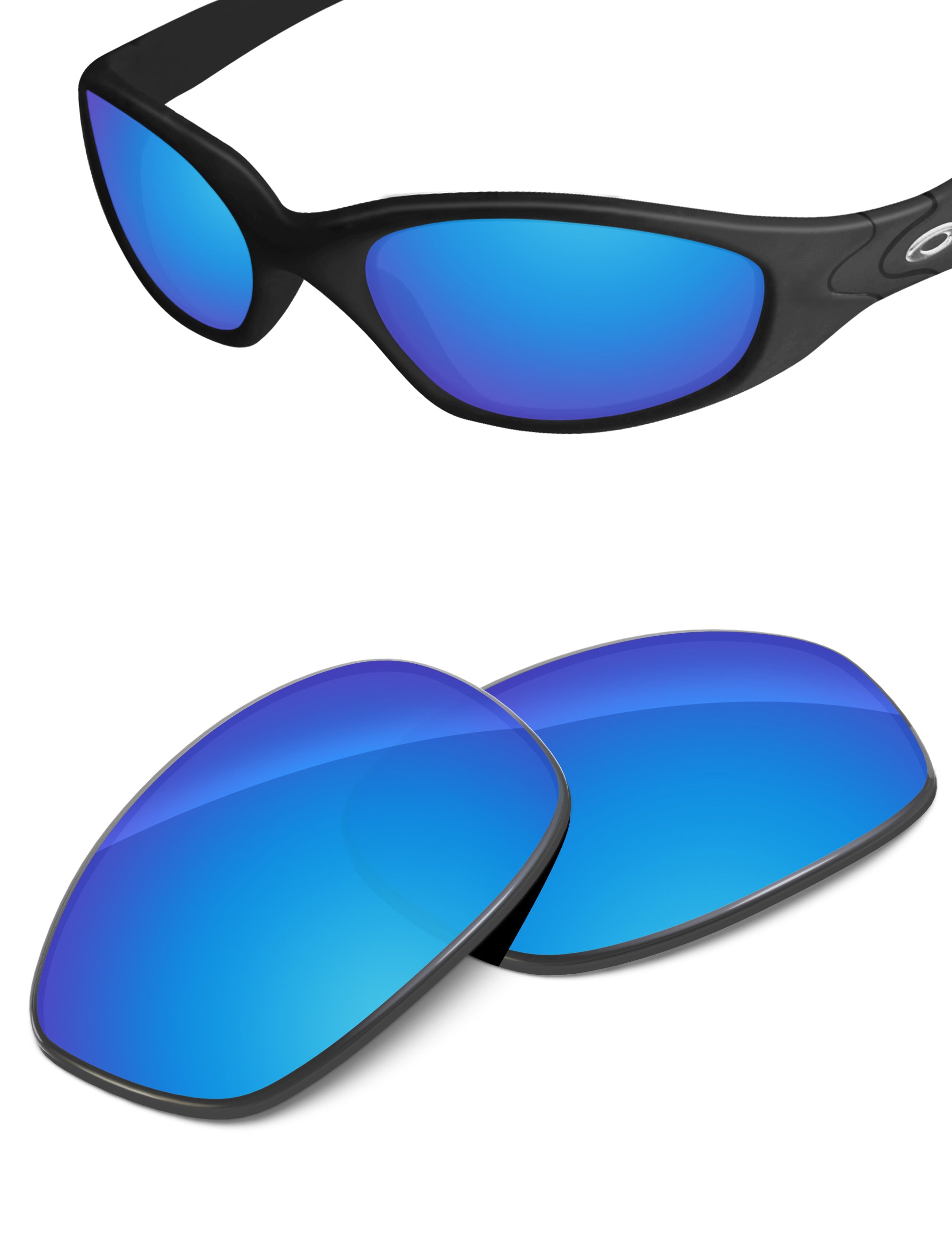 Sky Blue FlashMirror™-Non-Polarized