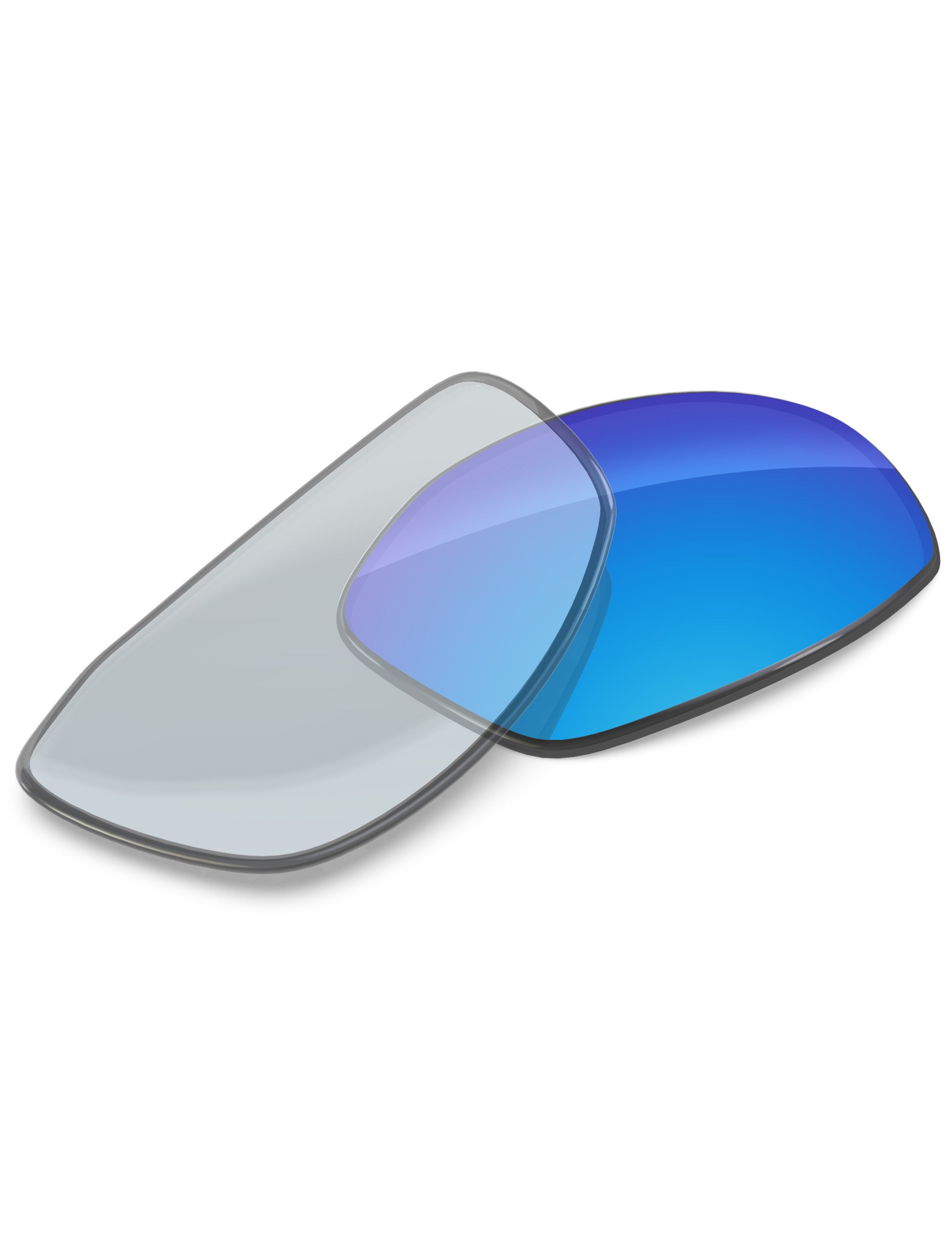 Sky Blue FlashMirror™ Photochromic-Non-Polarized