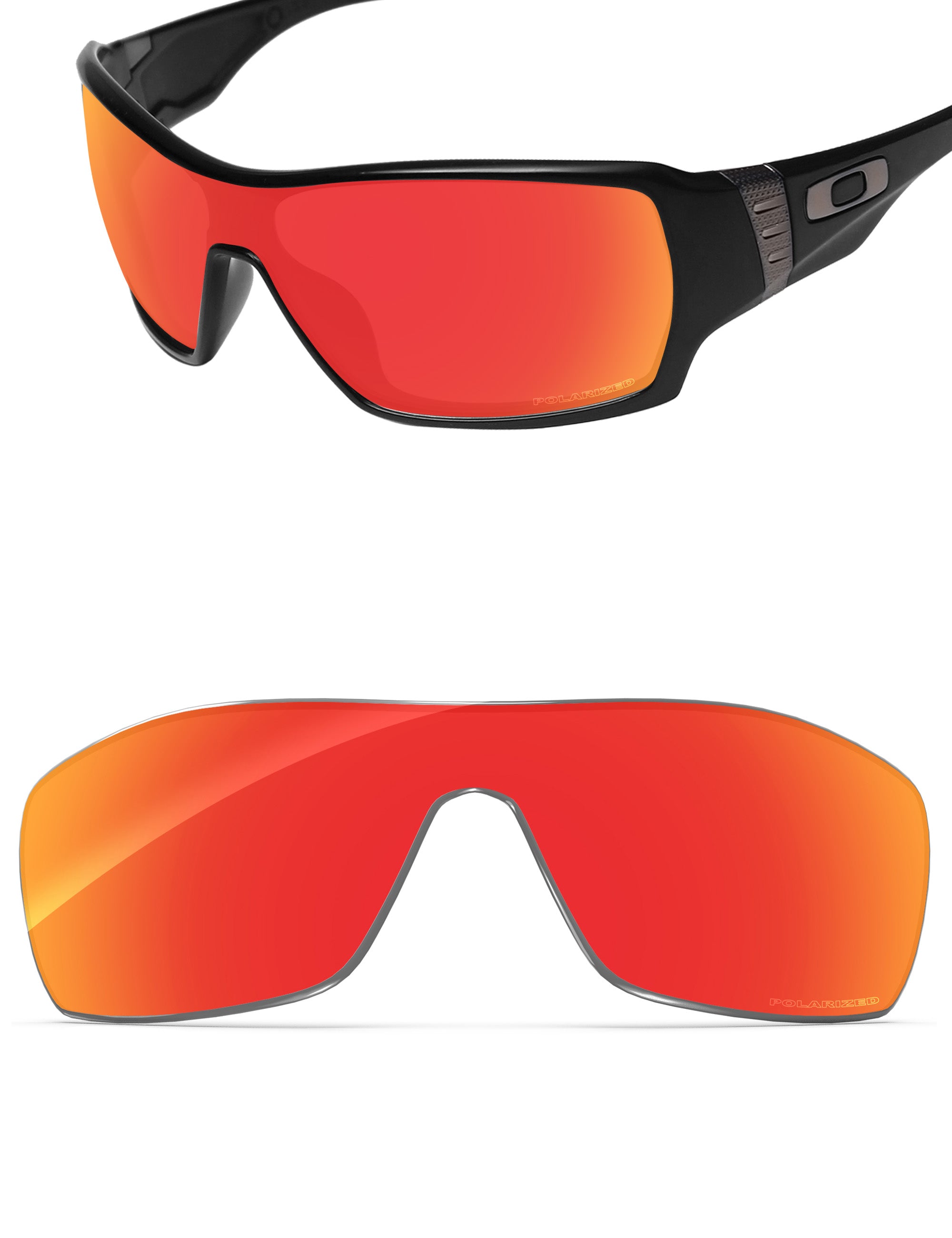 Fire Red FlashMirror™-Polarized
