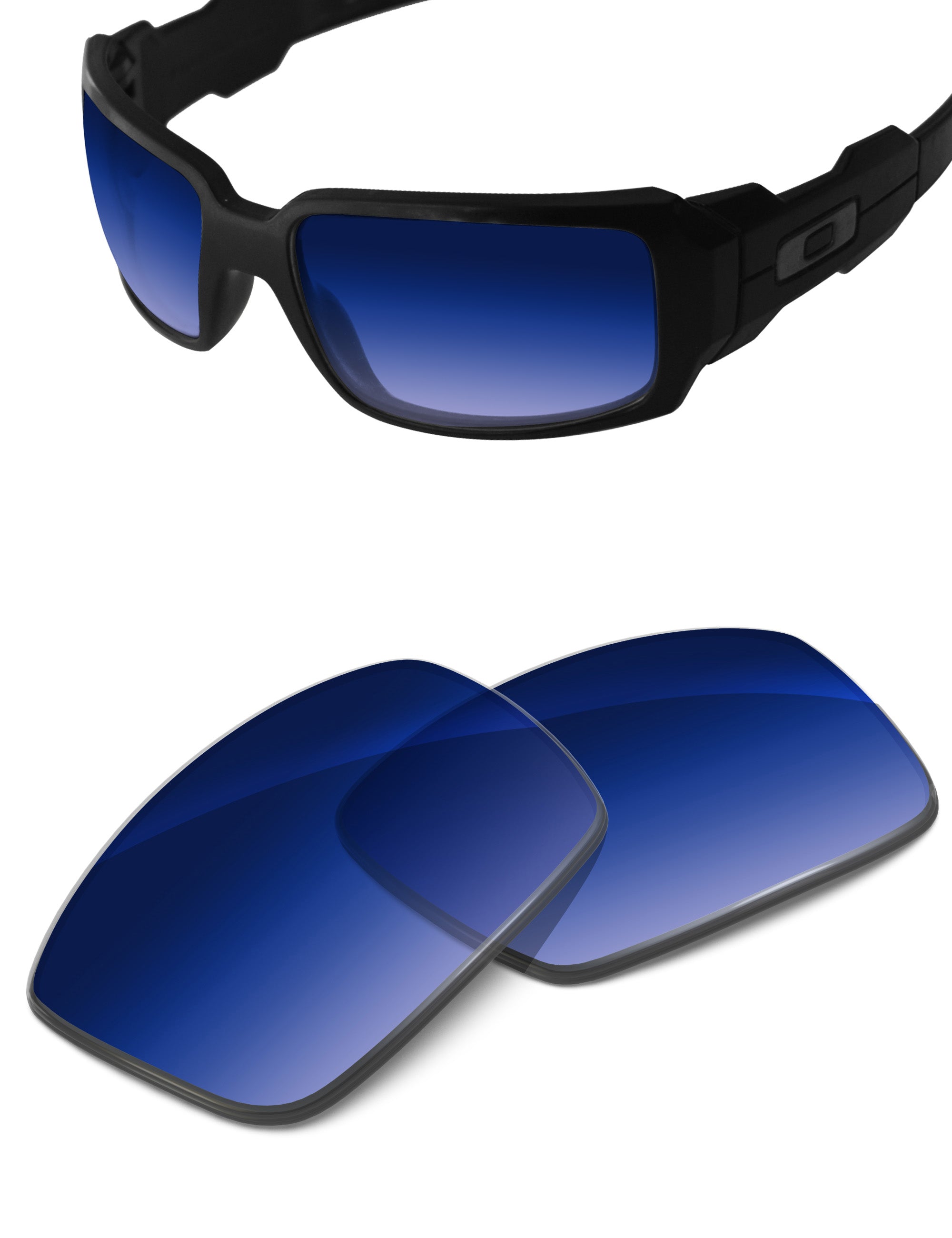 Aqua Blue Gradient-Non-Polarized