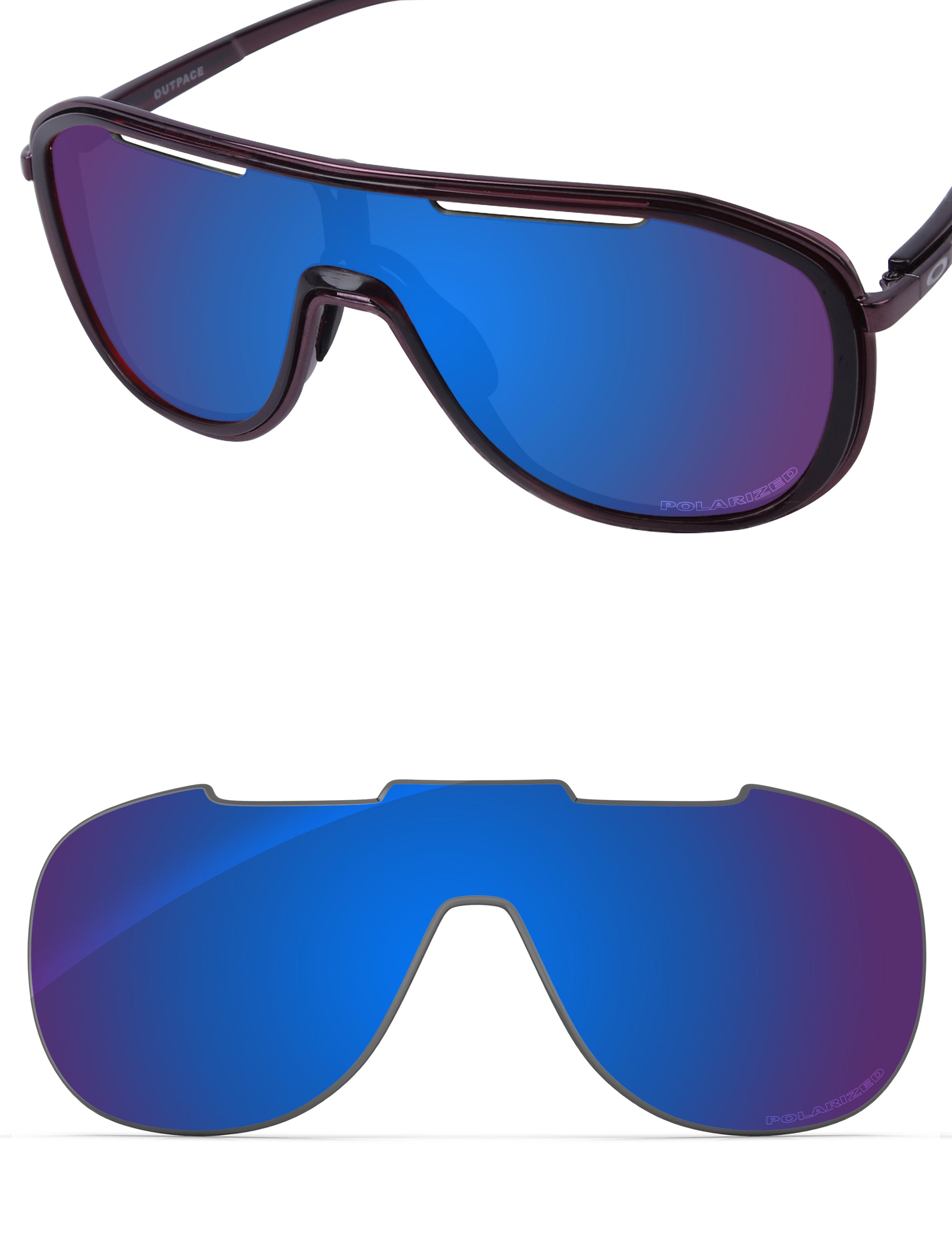 Sapphire Blue FlashMirror™-Polarized