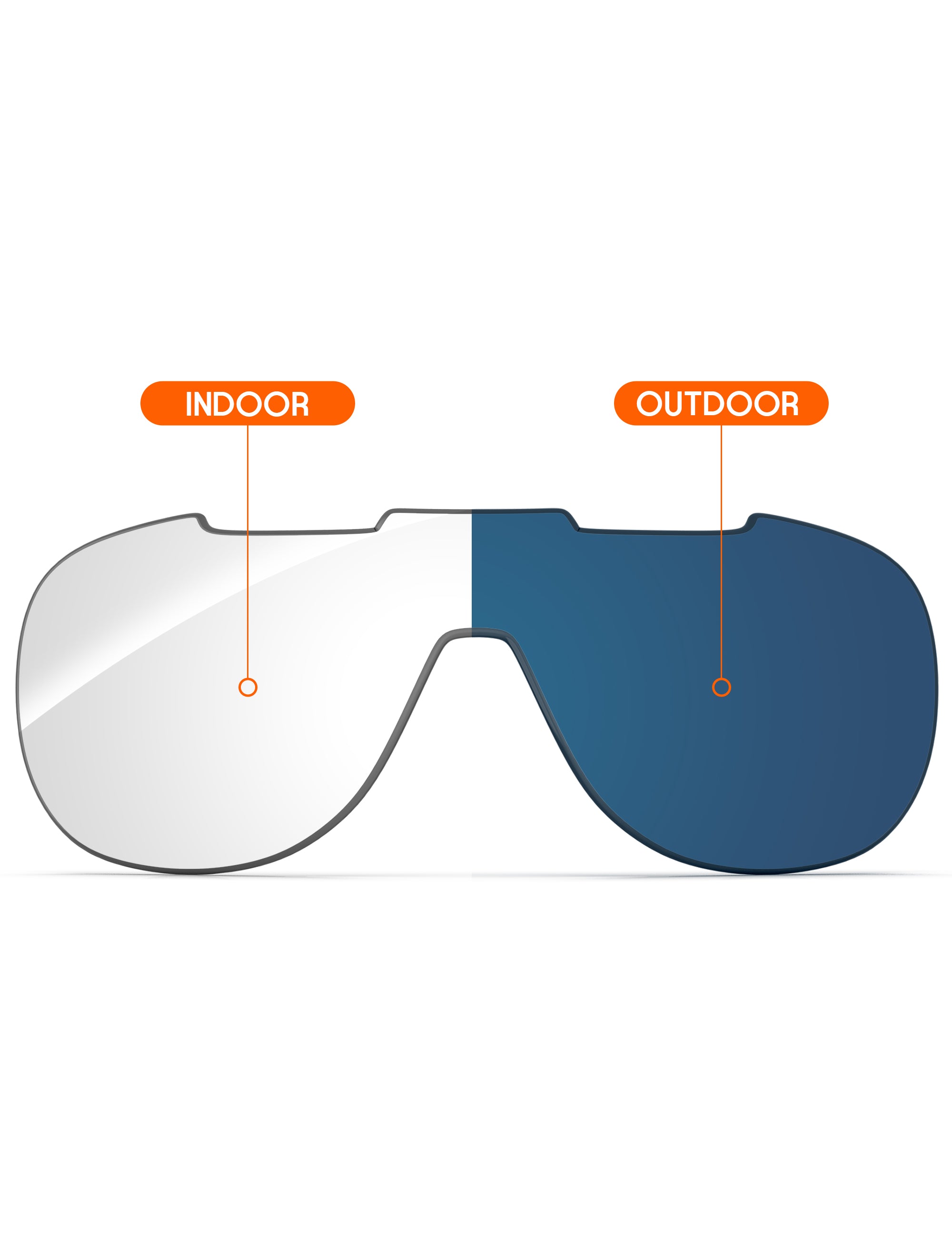 Adapt Blue Photochromic-Non-Polarized
