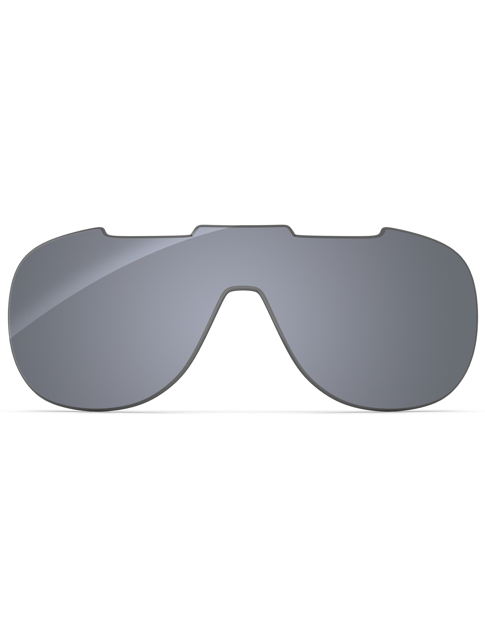 Silver Metallic FlashMirror™-Non-Polarized