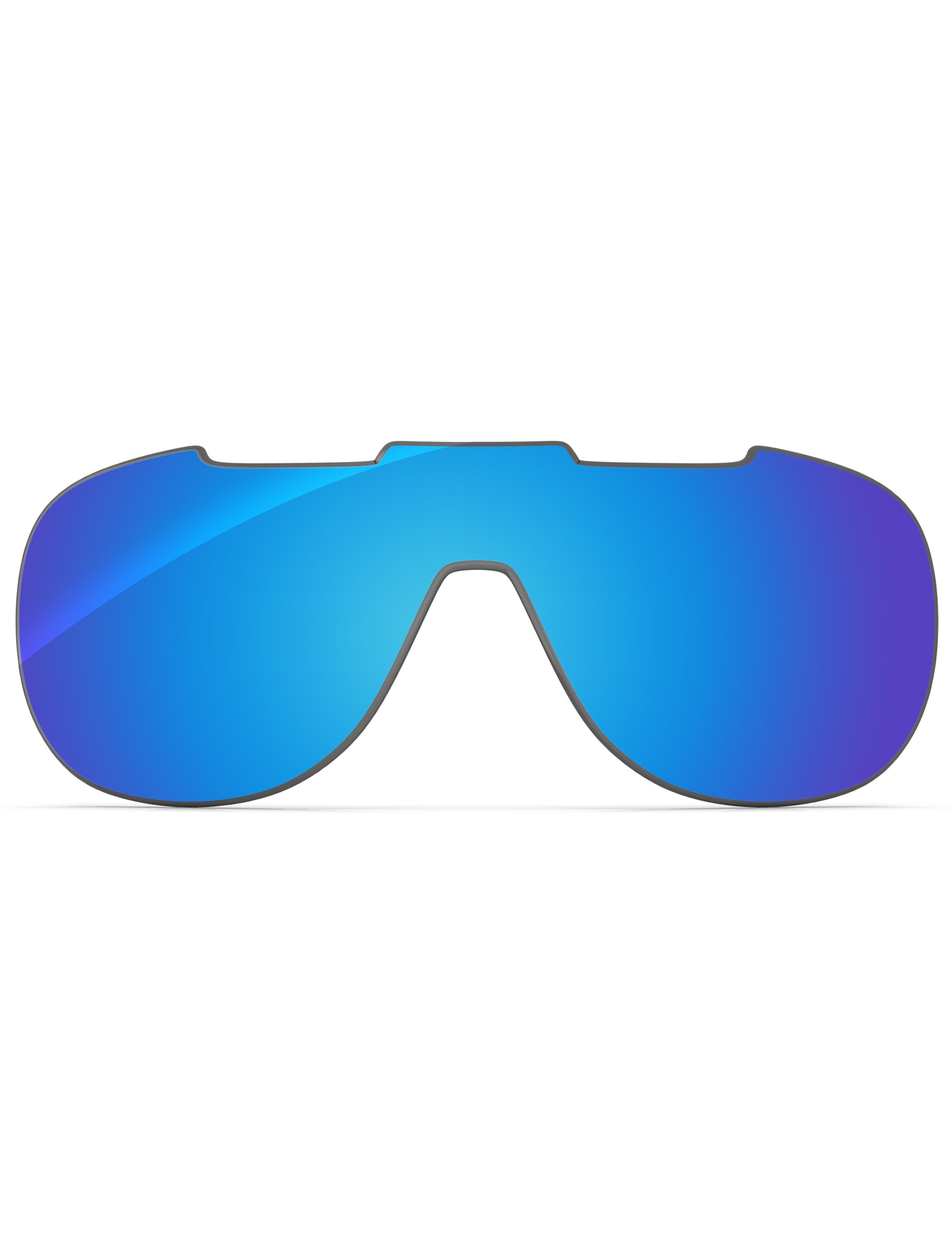 Sky Blue FlashMirror™-Non-Polarized