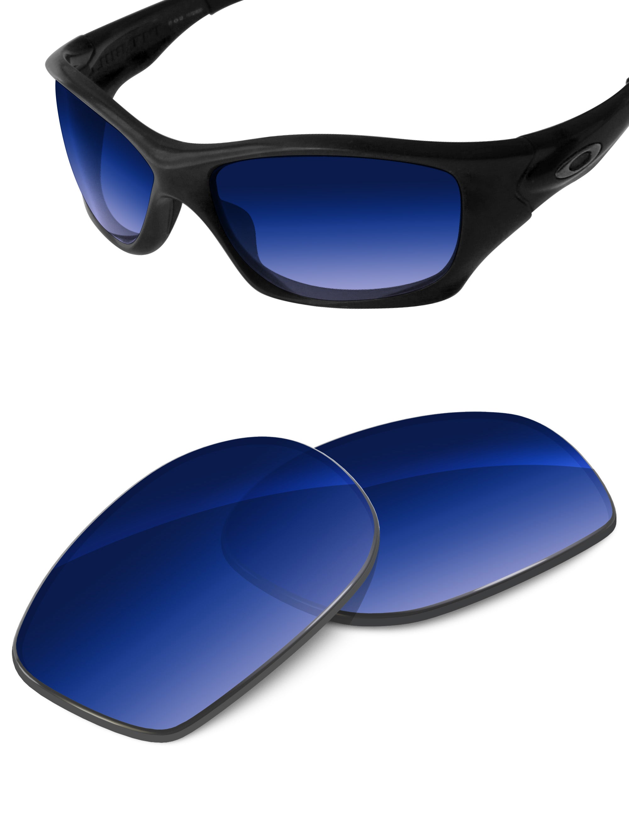 Aqua Blue Gradient-Non-Polarized