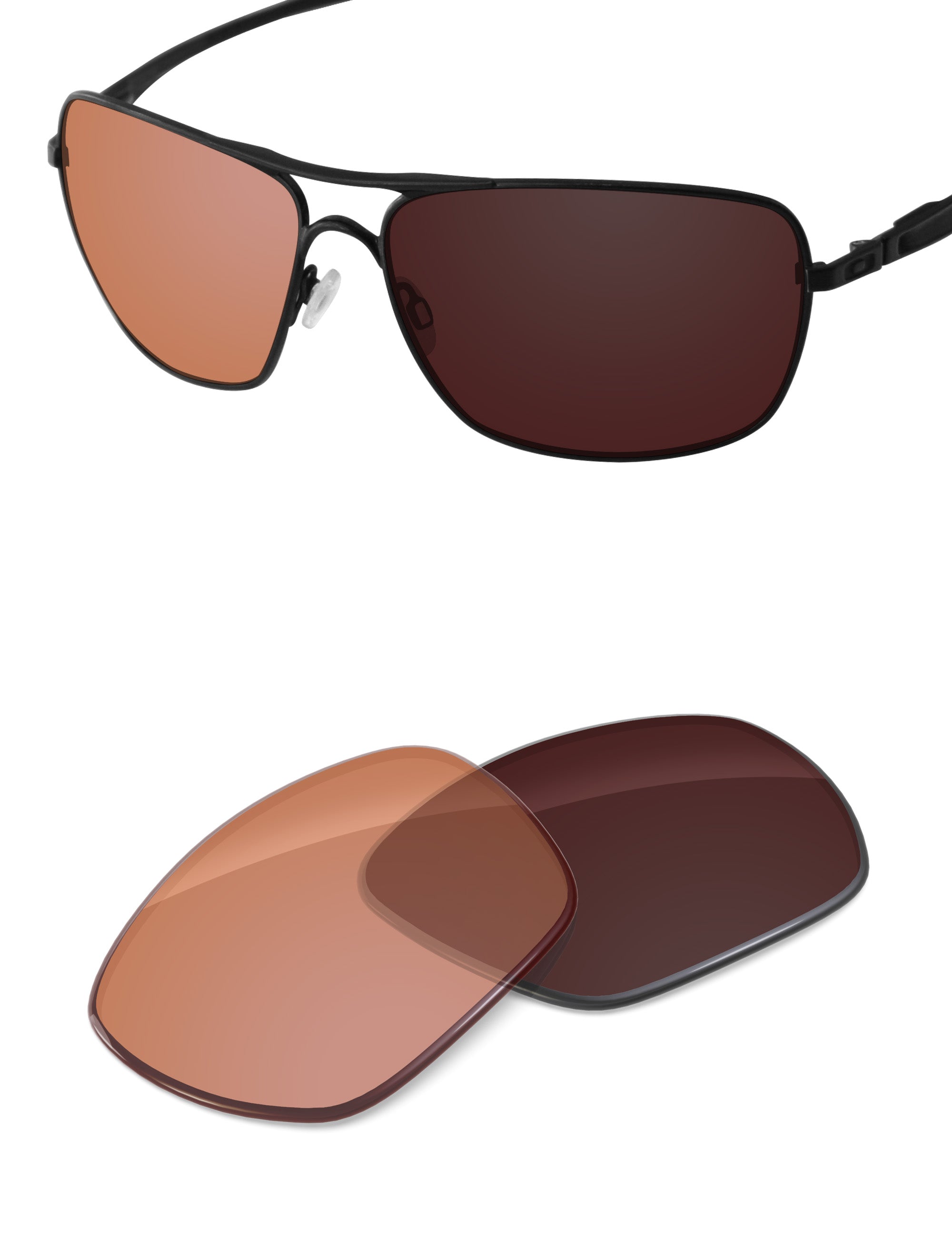 Orange Tint Photochromic-Non-Polarized