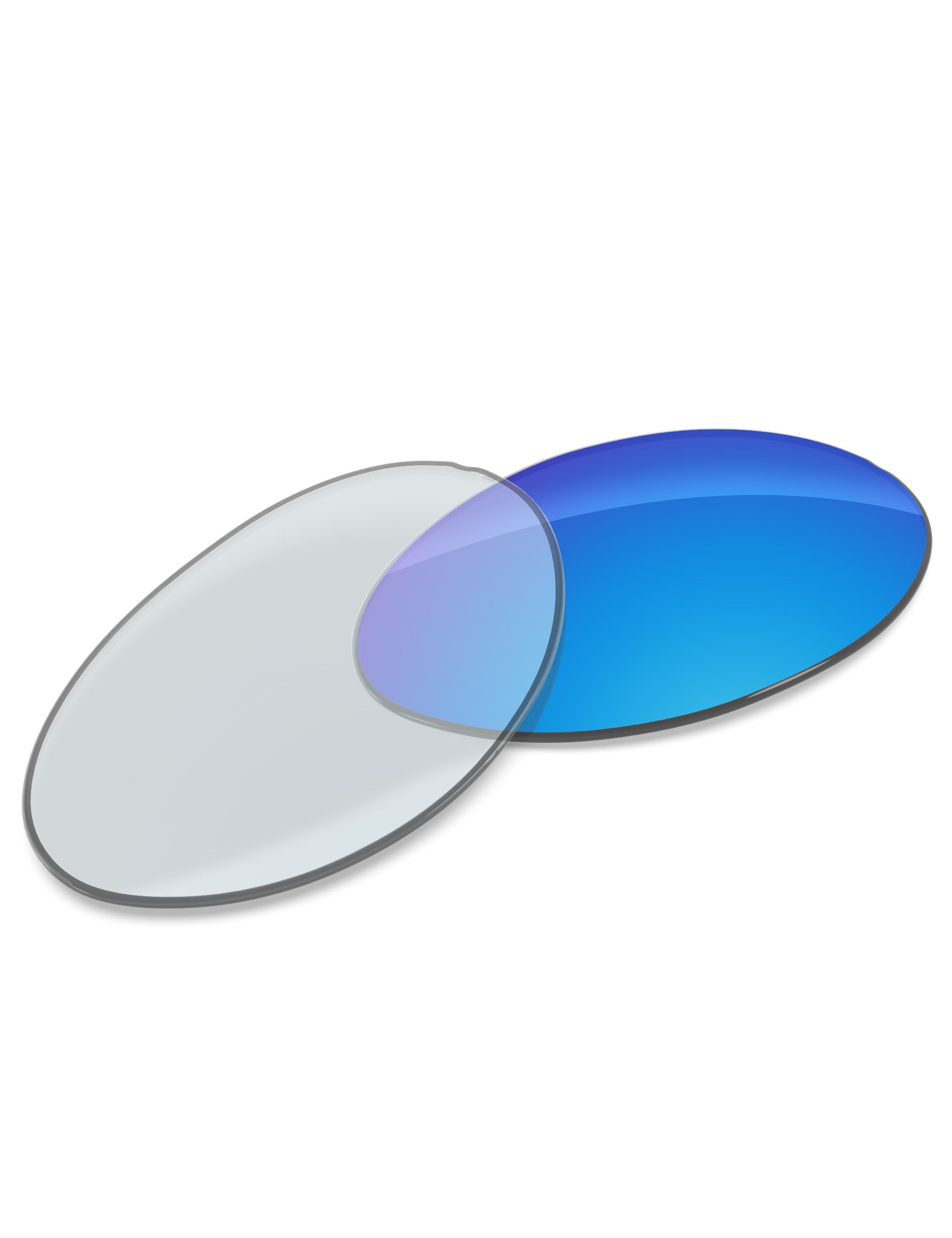 Sky Blue FlashMirror™ Photochromic-Non-Polarized