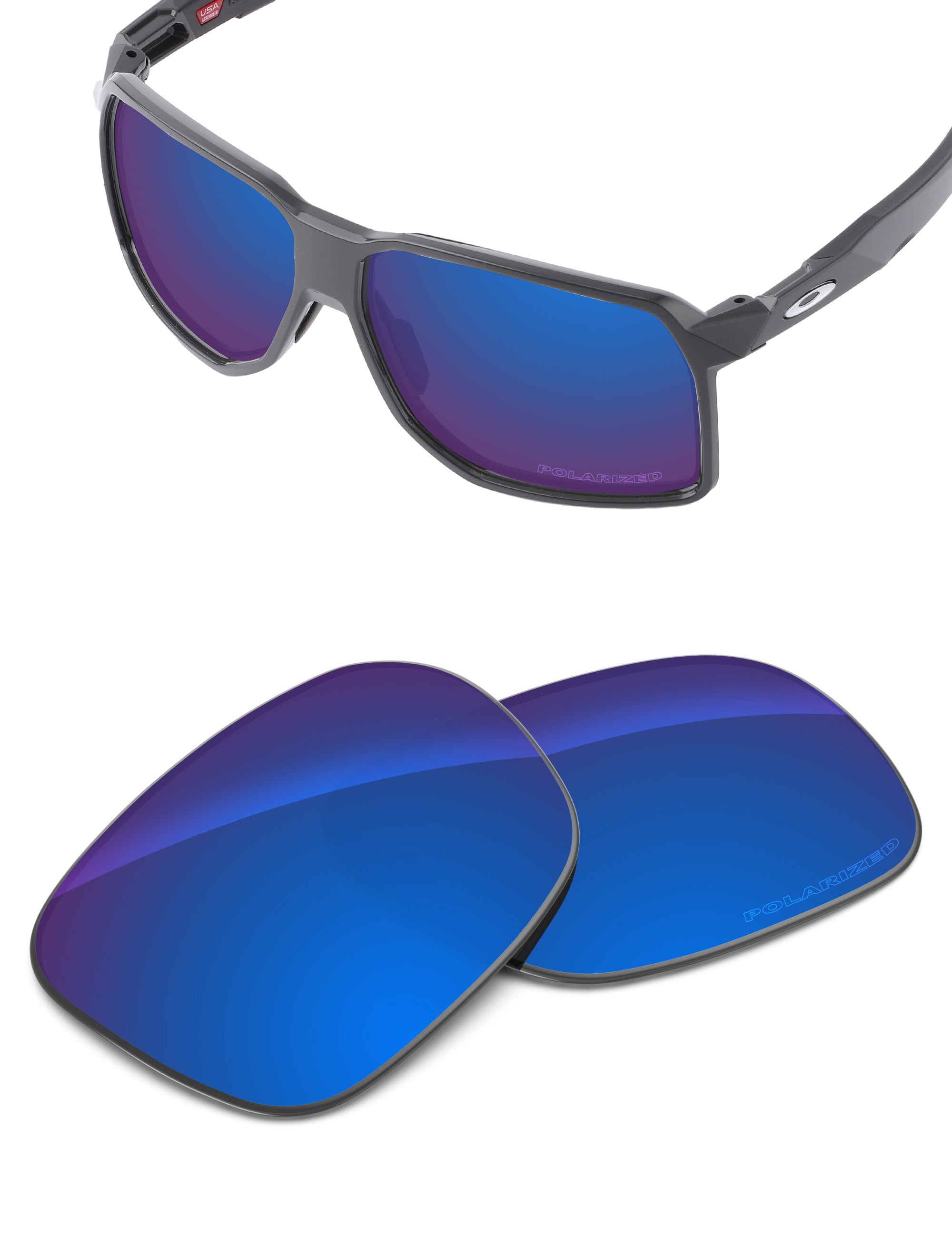 Sapphire Blue FlashMirror™-Polarized
