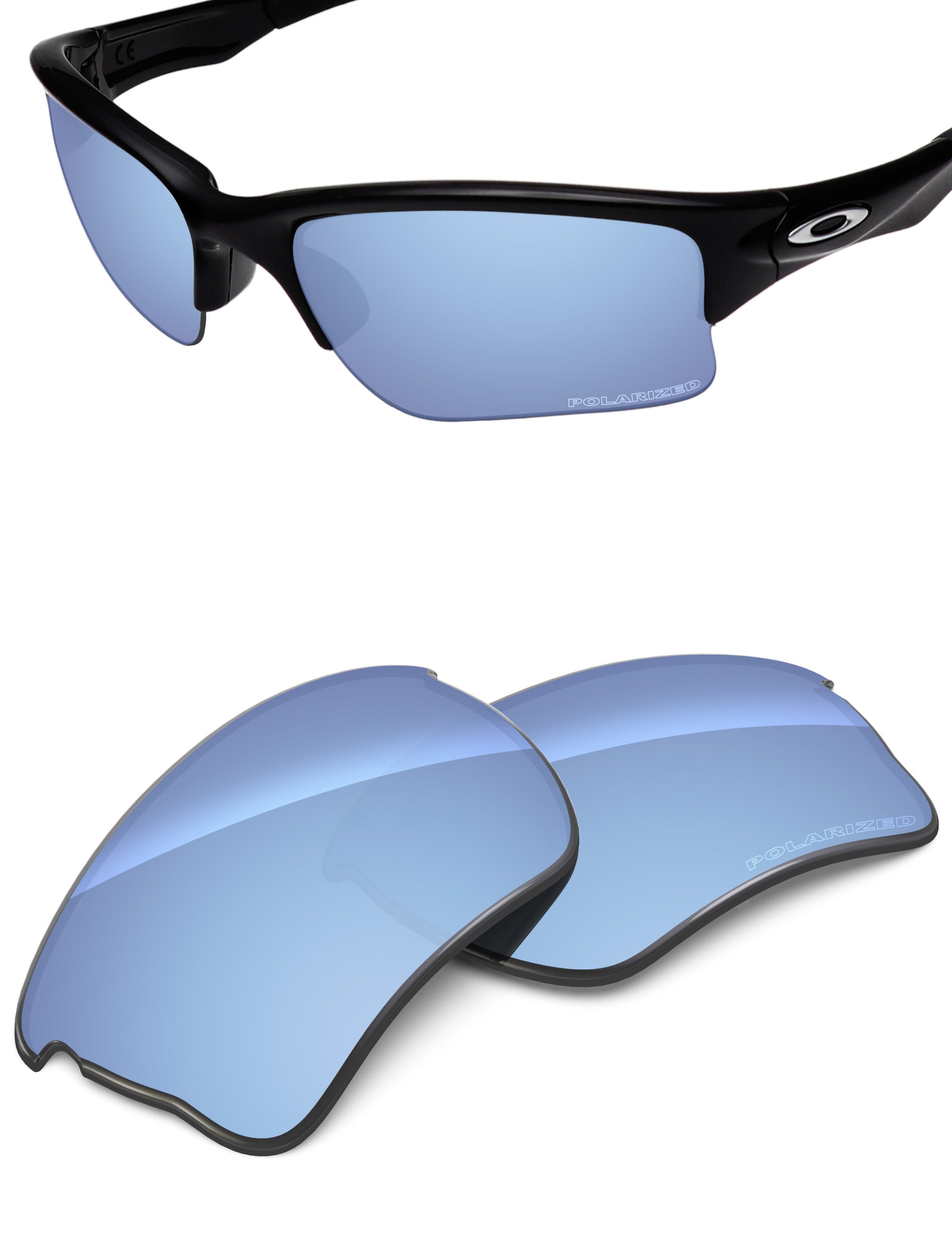 Aqua Blue FlashMirror™-Polarized