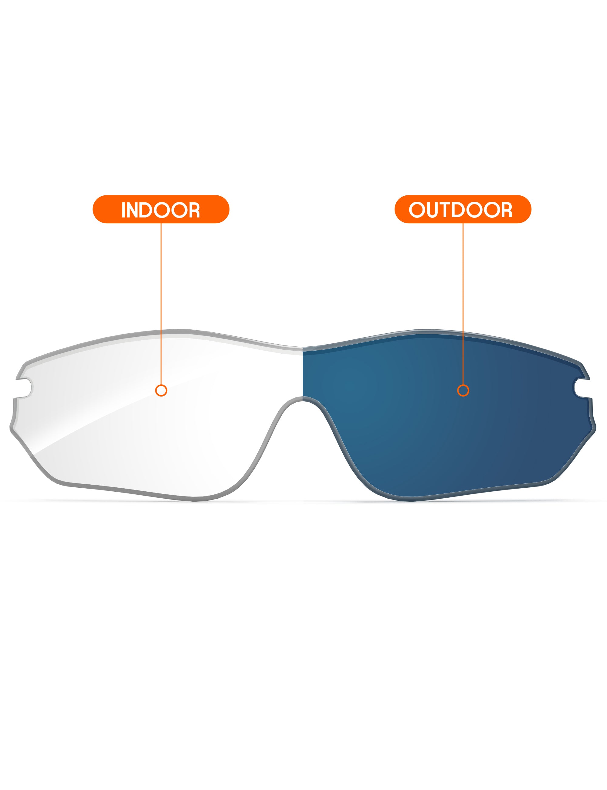 Adapt Blue Photochromic-Non-Polarized