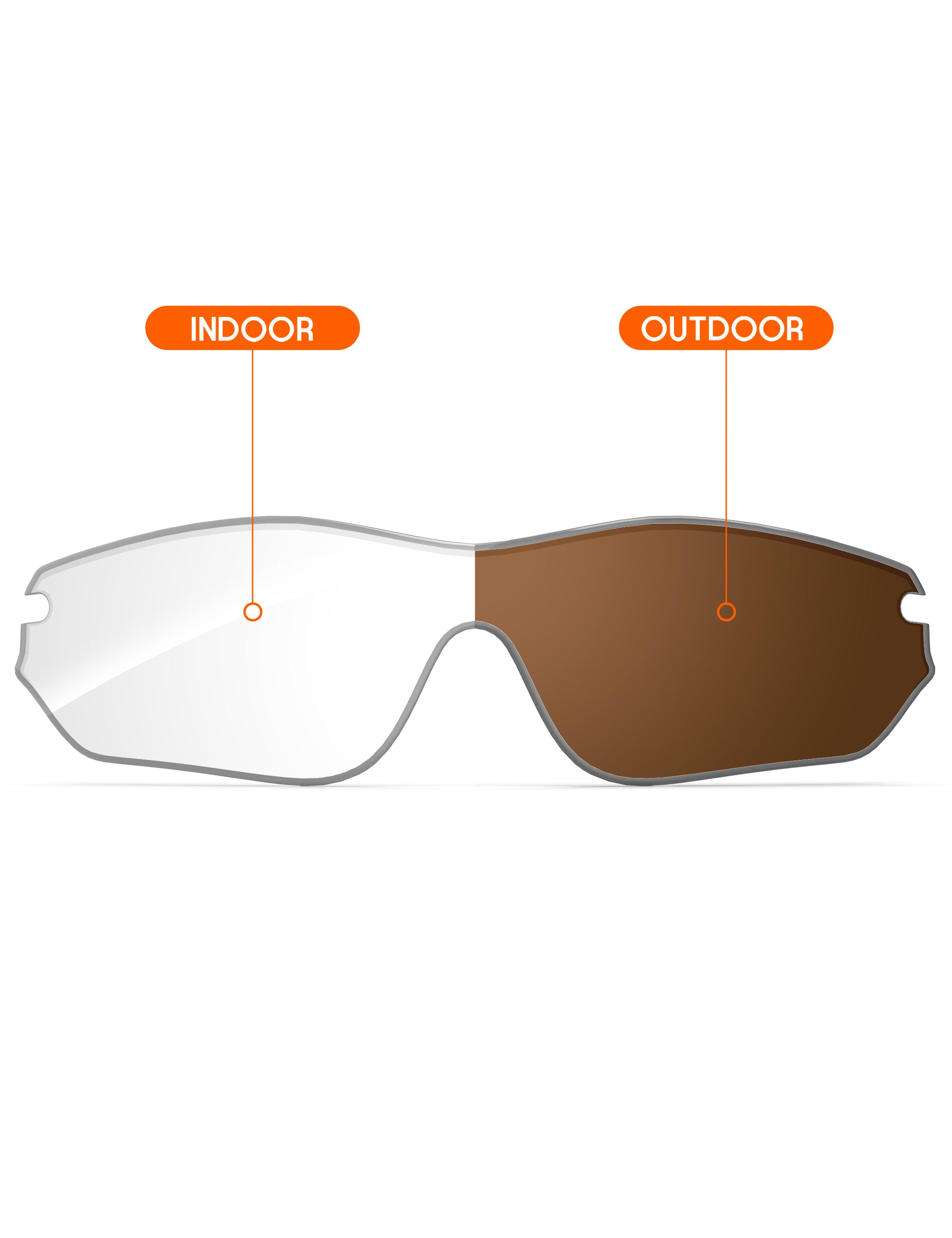 Adapt Brown Photochromic-Non-Polarized