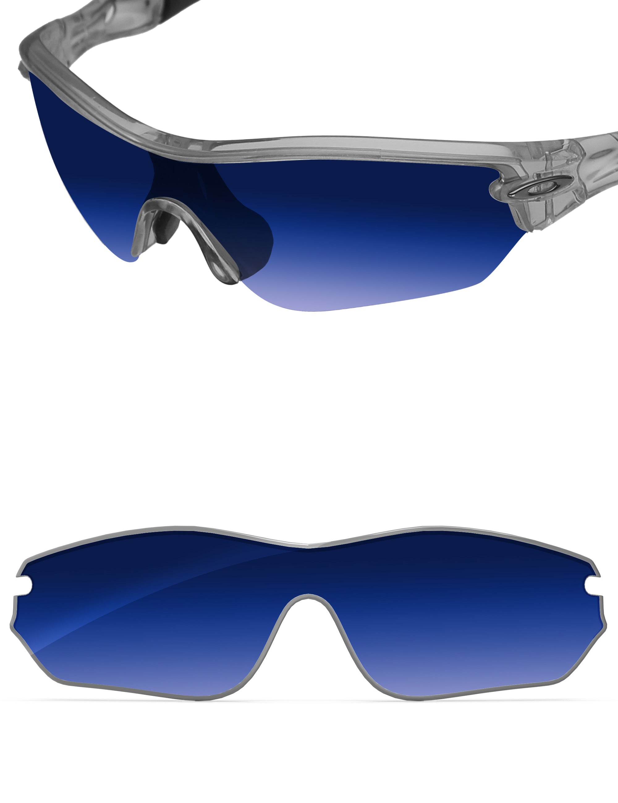 Aqua Blue Gradient-Non-Polarized