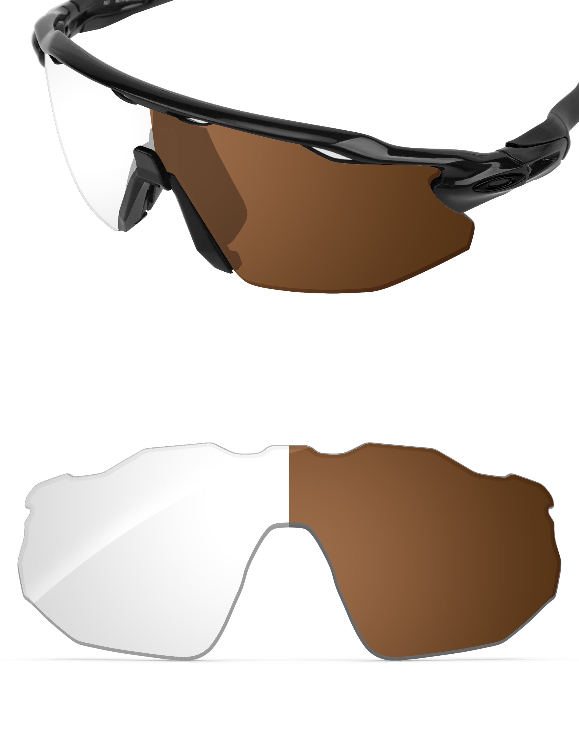 Adapt Brown Photochromic-Non-Polarized