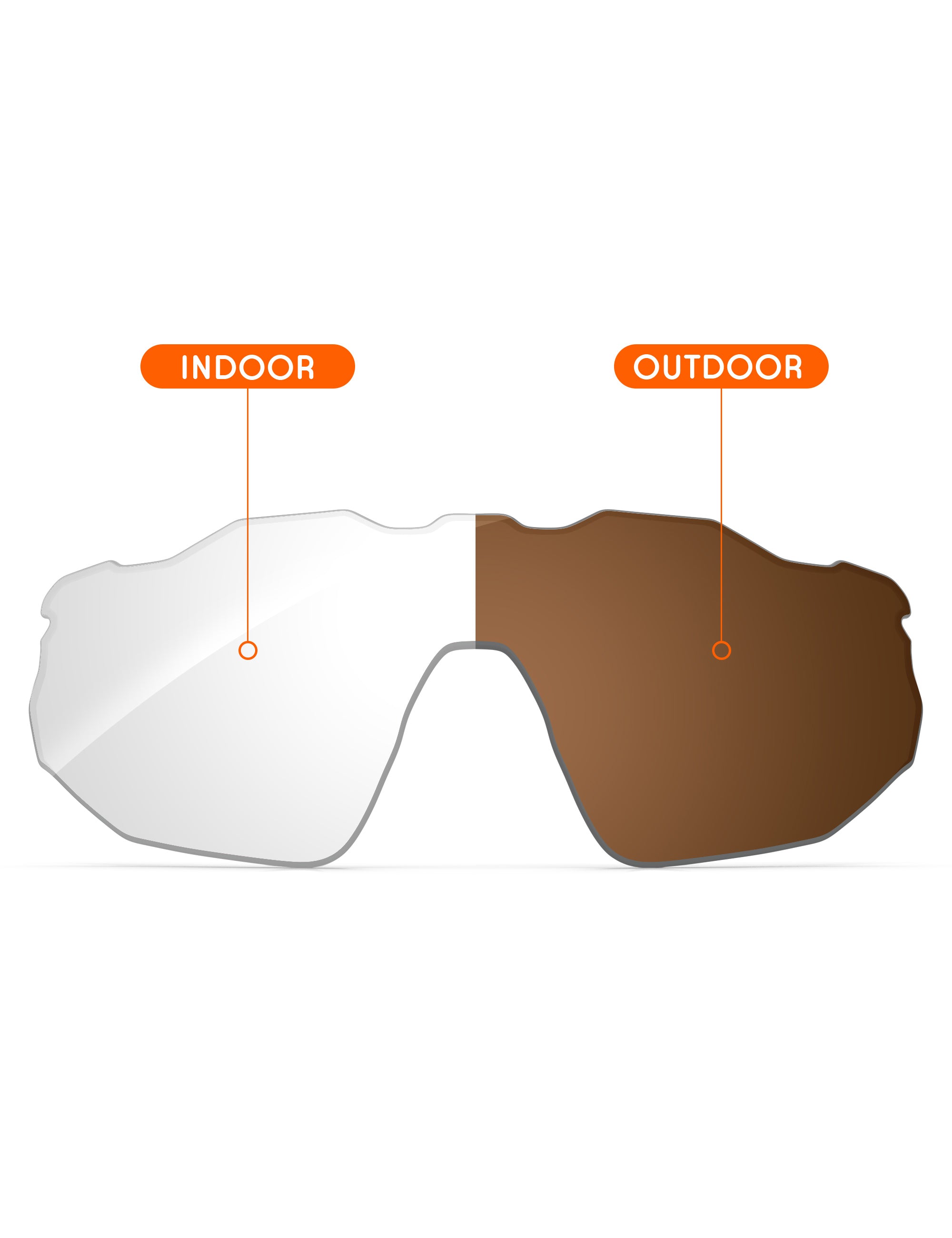 Adapt Brown Photochromic-Non-Polarized