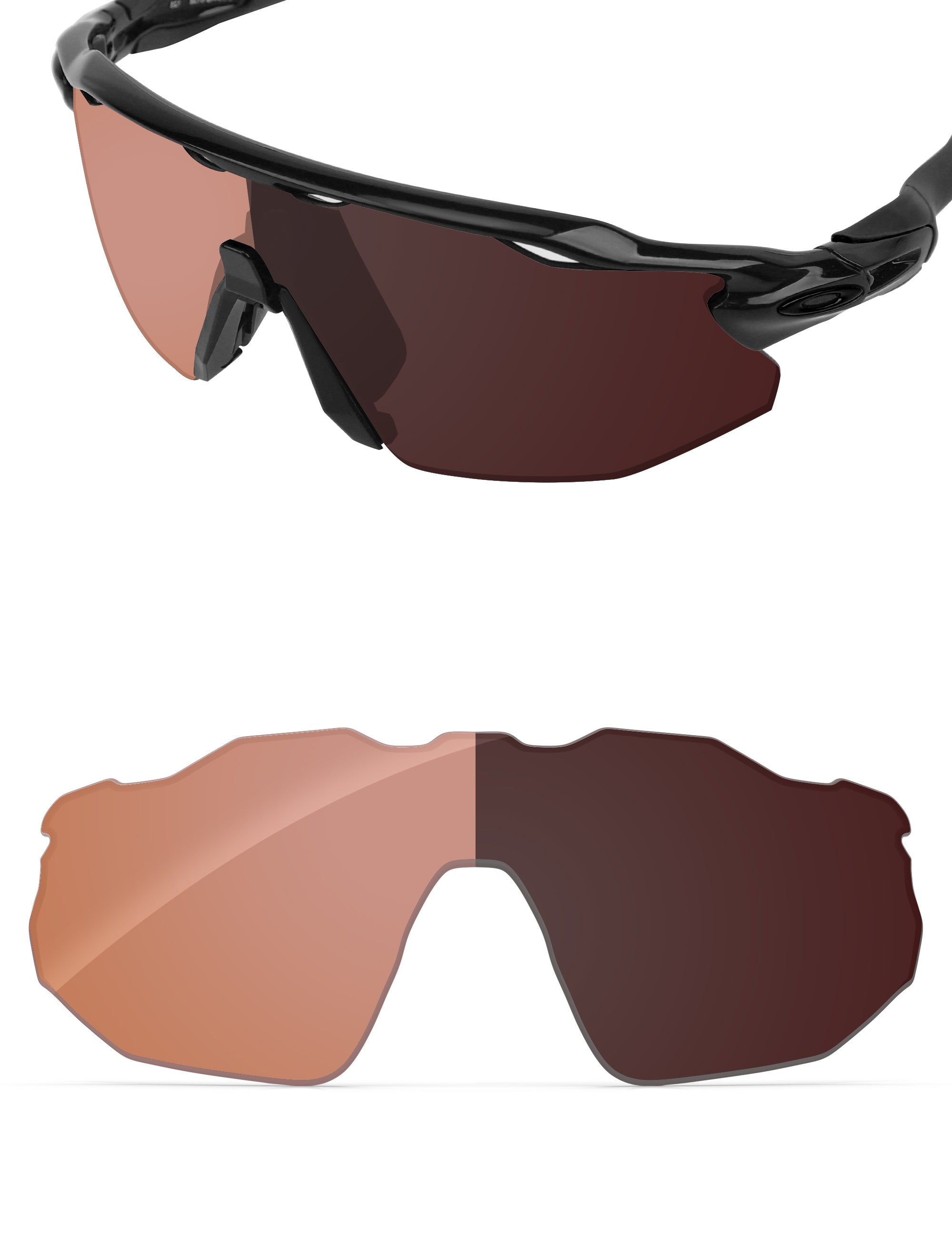 Orange Tint Photochromic-Non-Polarized