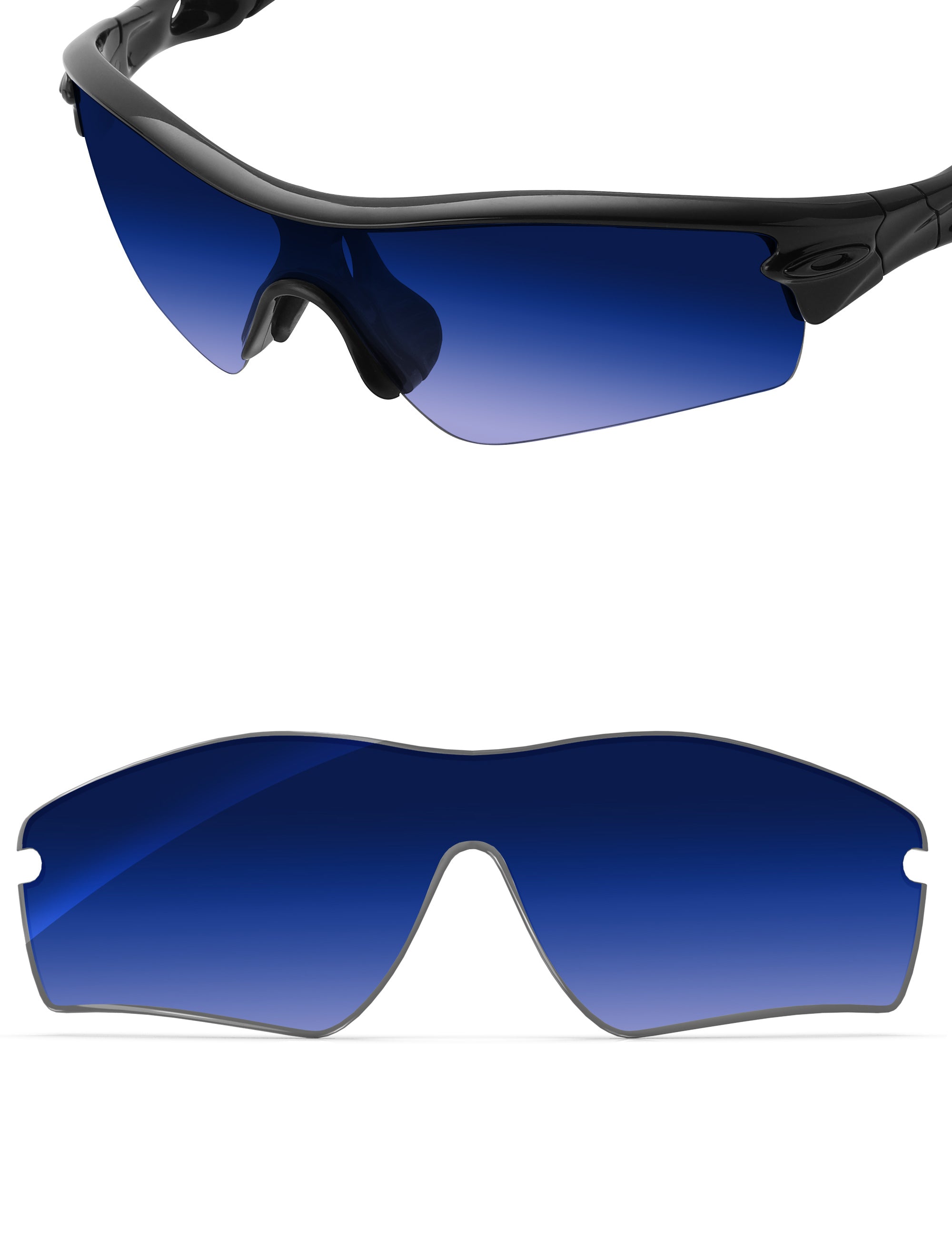Aqua Blue Gradient-Non-Polarized