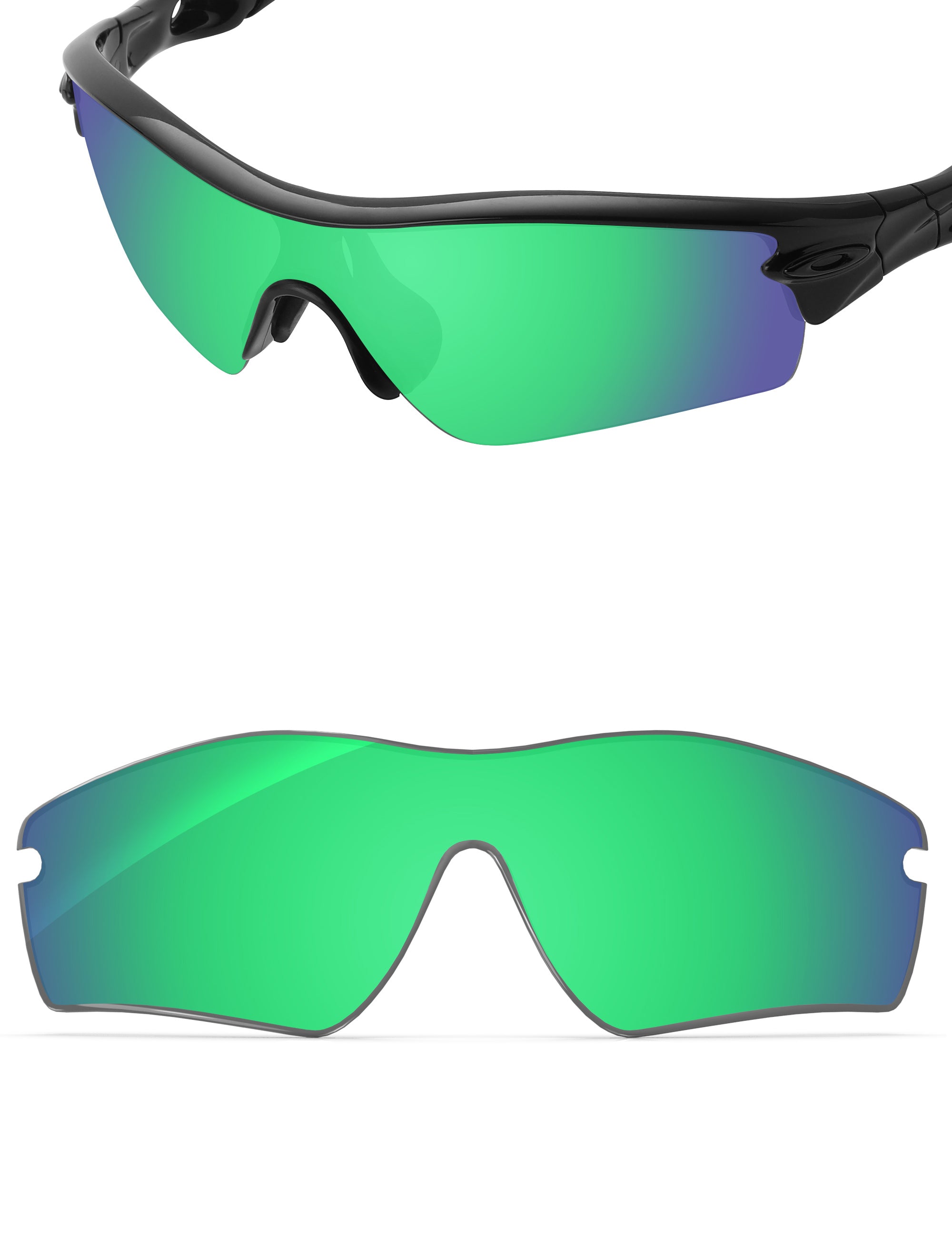 Emerald Green FlashMirror™-Non-Polarized