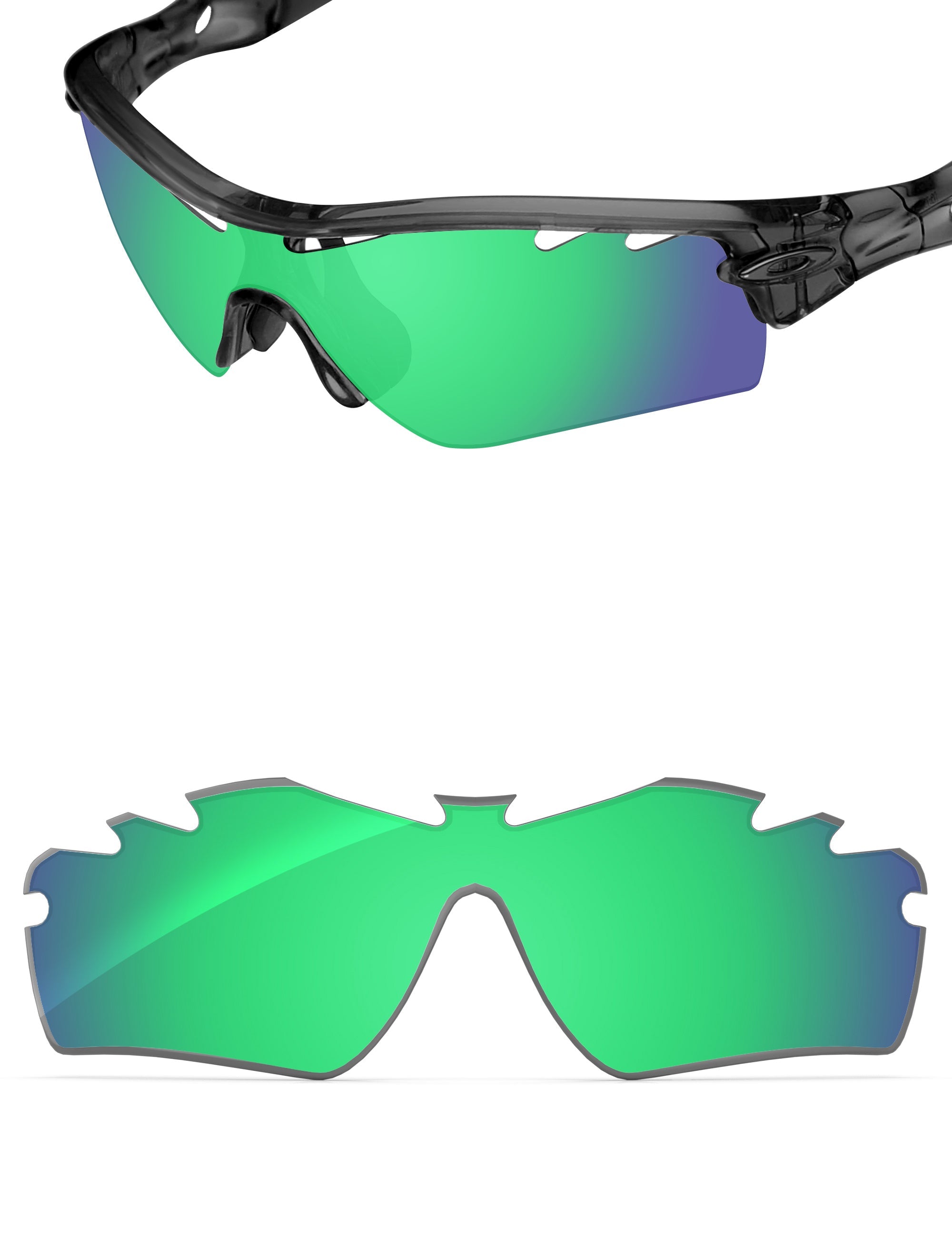 Emerald Green FlashMirror™-Non-Polarized