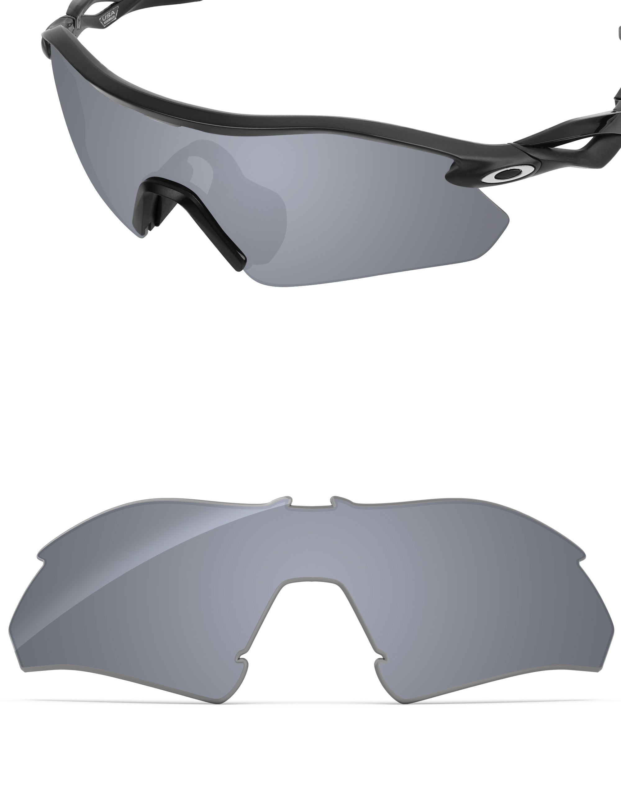 Silver Metallic FlashMirror™-Non-Polarized