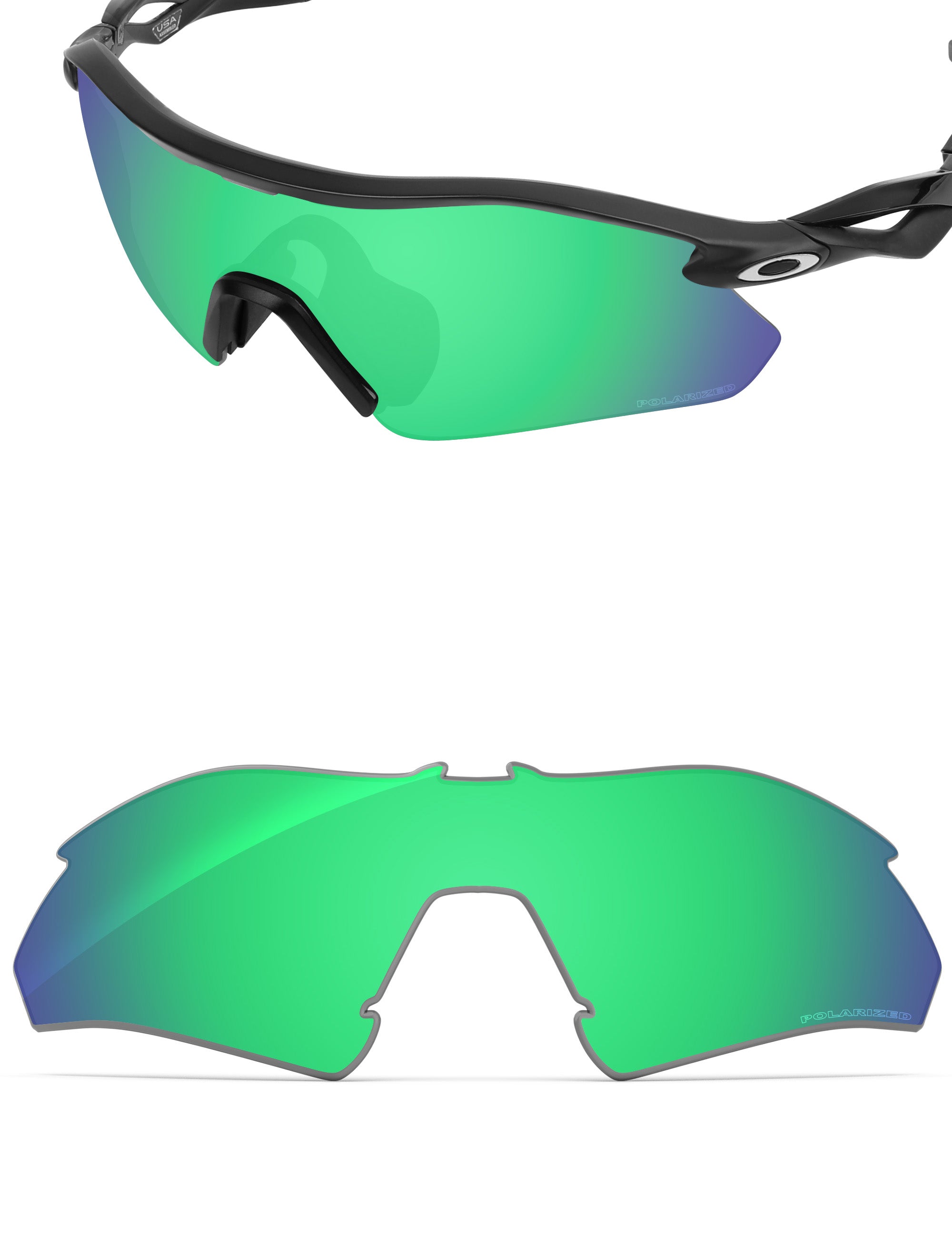 Emerald Green FlashMirror™-Polarized