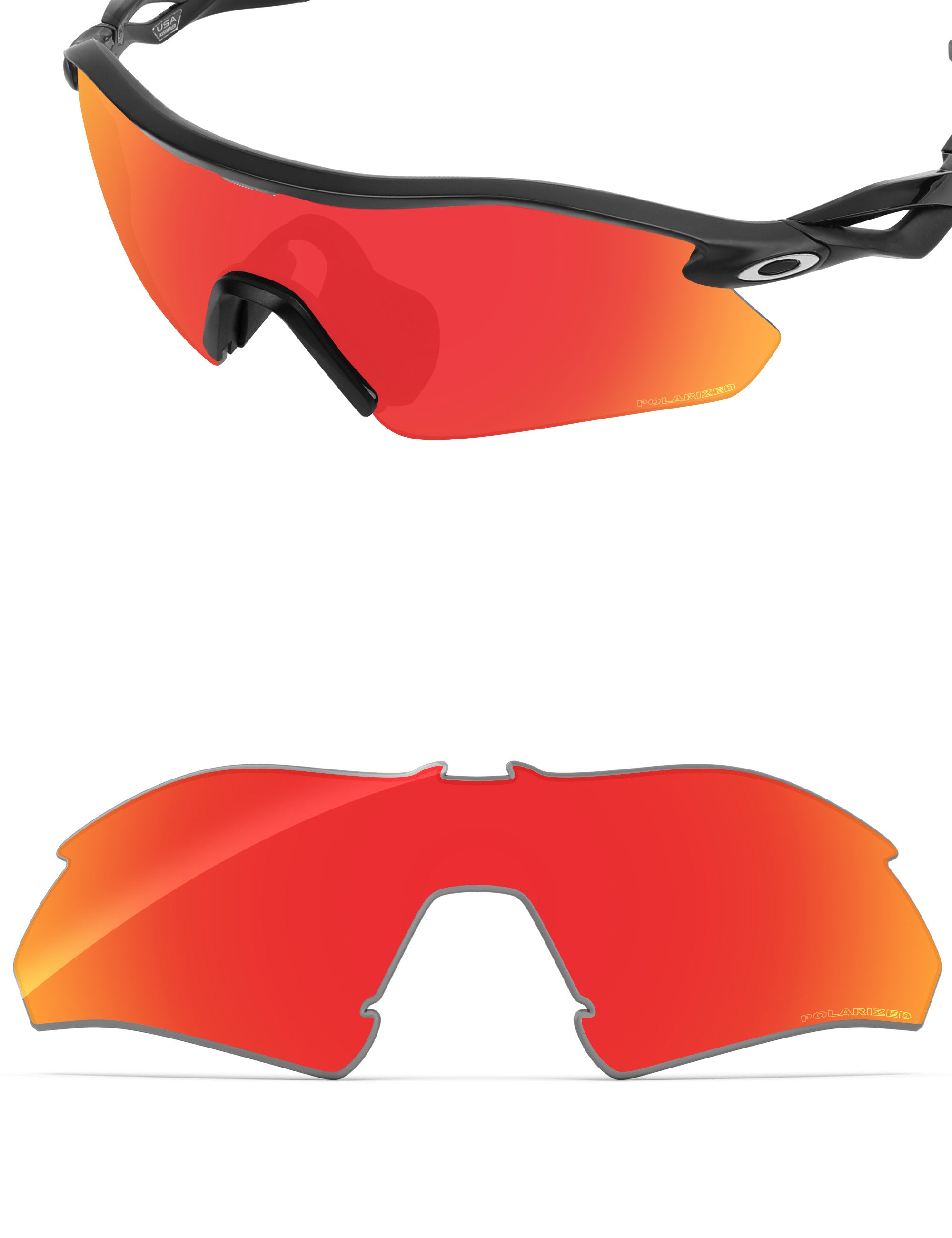 Fire Red FlashMirror™-Polarized