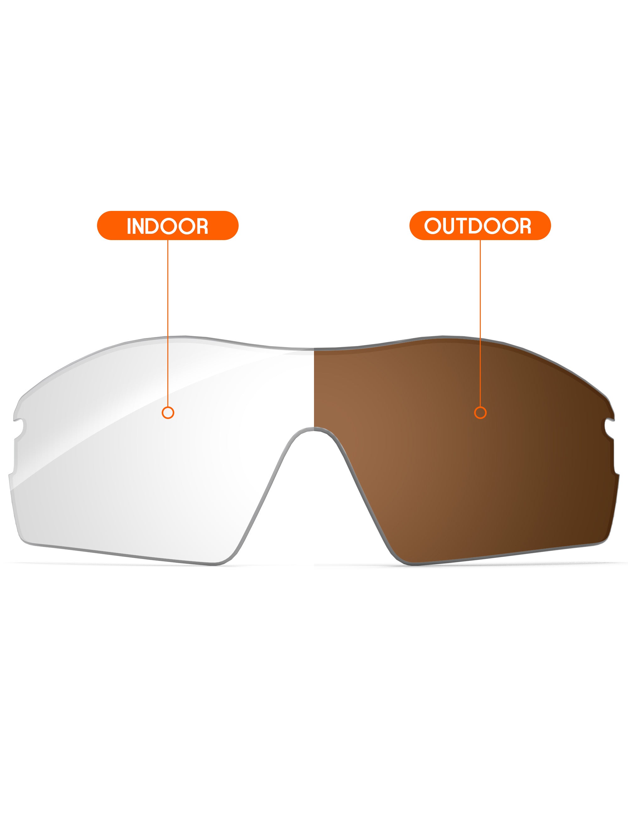 Adapt Brown Photochromic-Non-Polarized