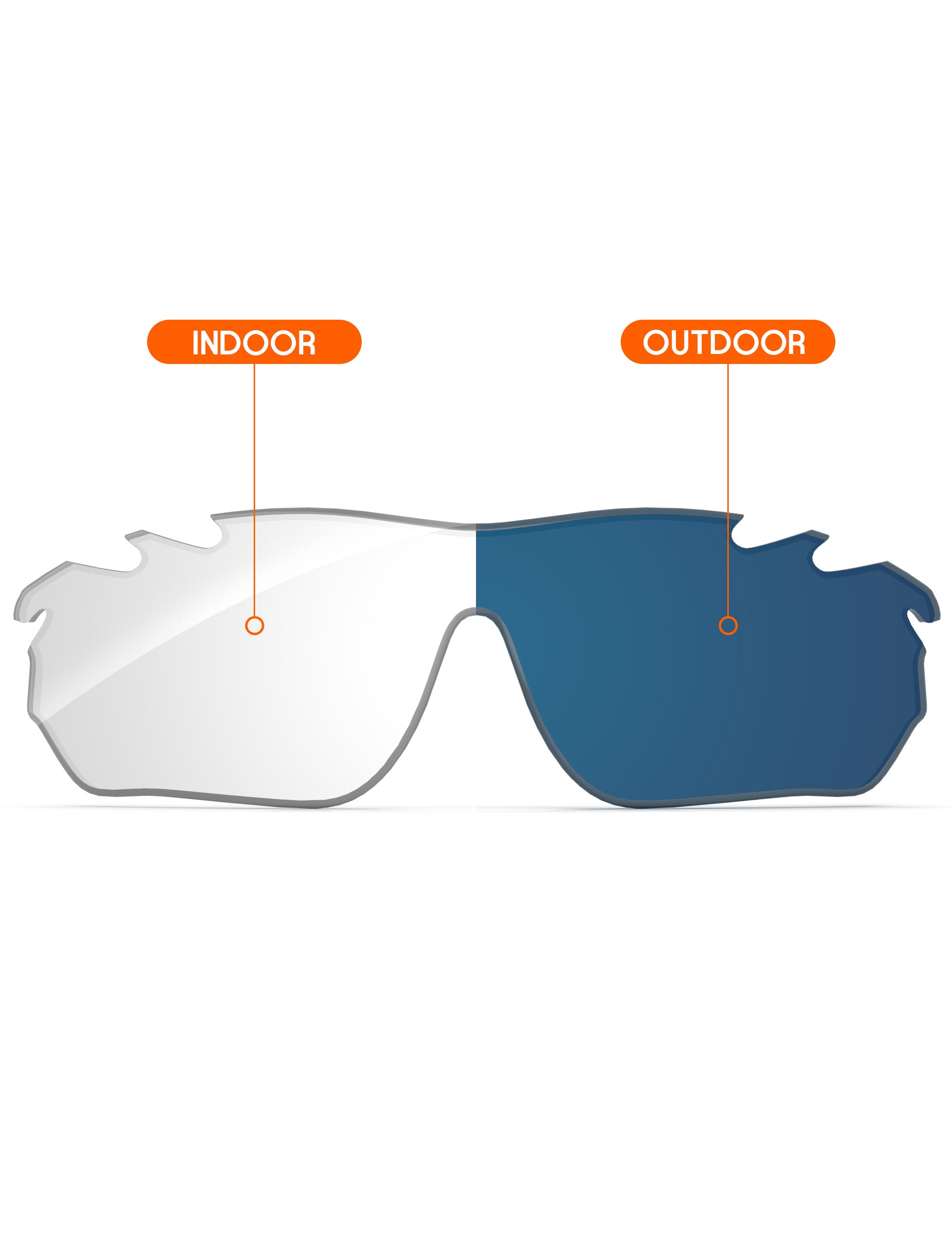 Adapt Blue Photochromic-Non-Polarized