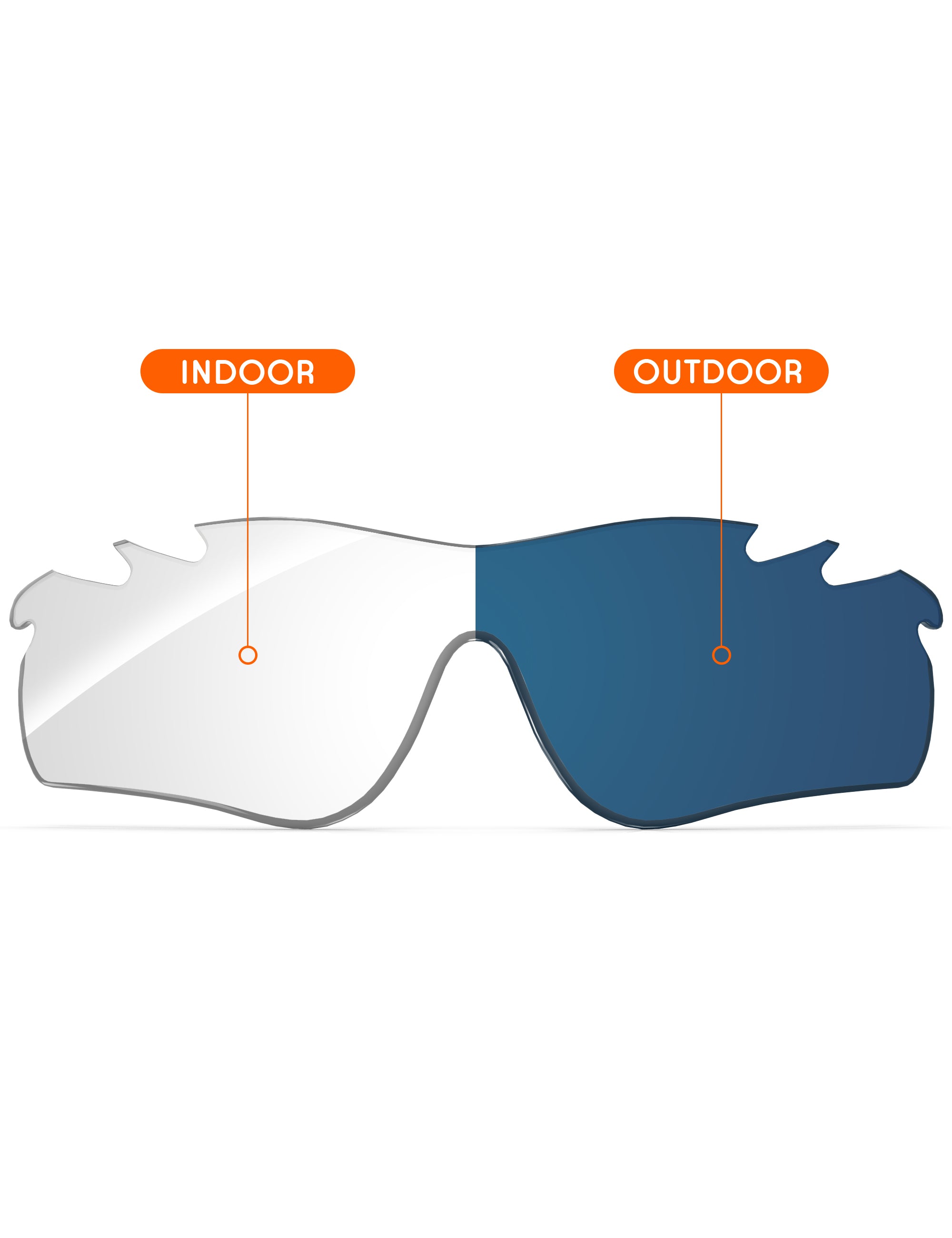 Adapt Blue Photochromic-Non-Polarized
