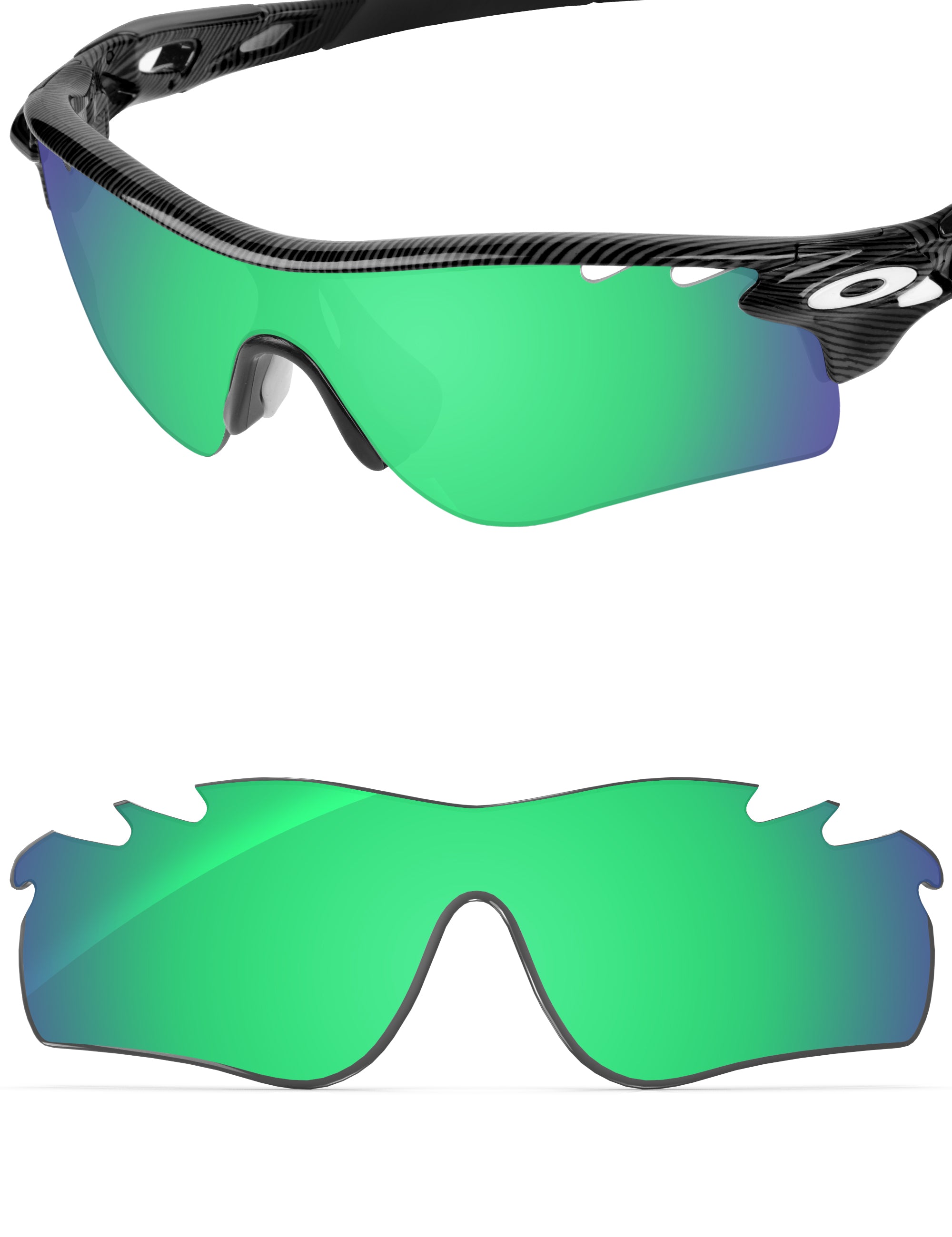 Emerald Green FlashMirror™-Non-Polarized