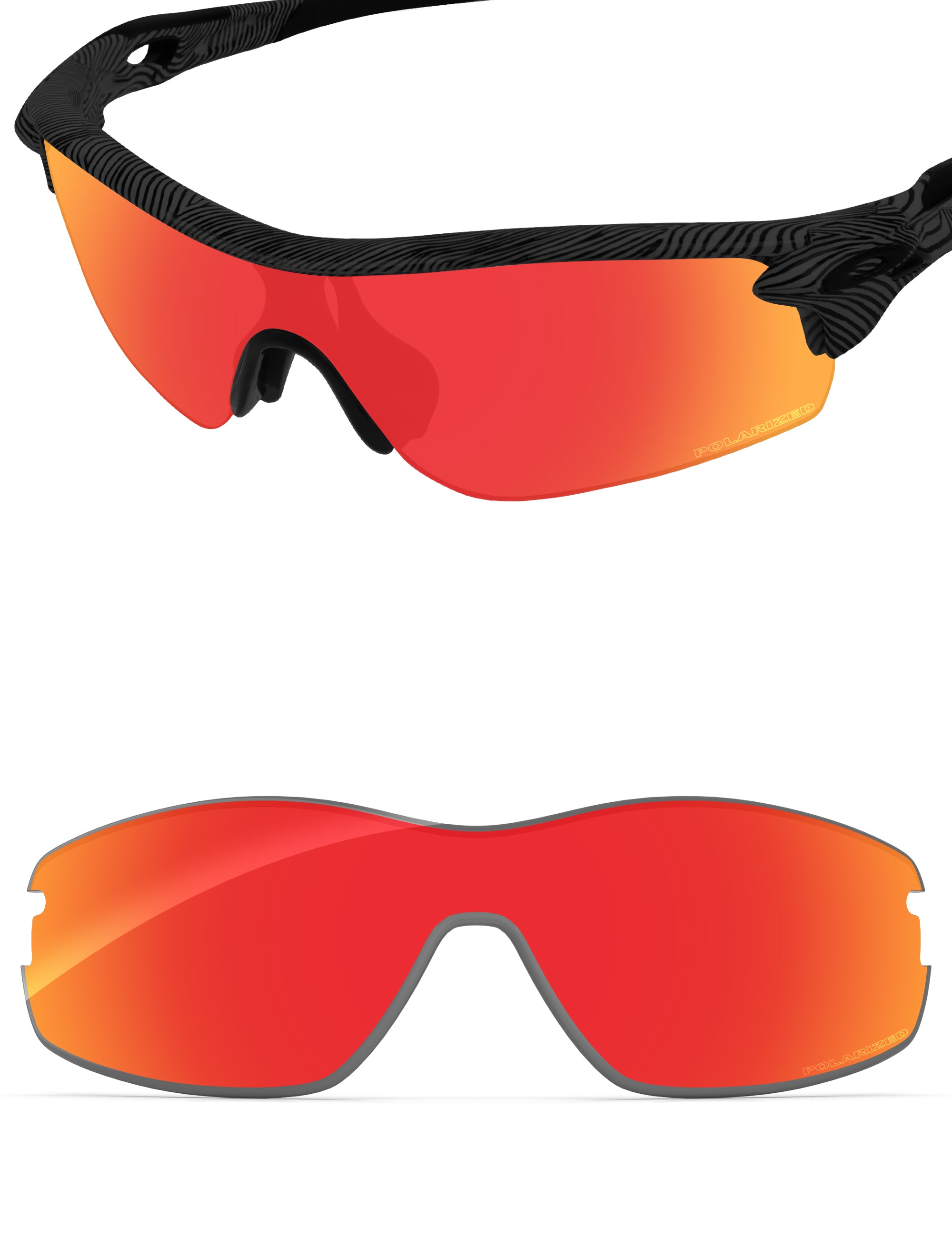 Fire Red FlashMirror™-Polarized